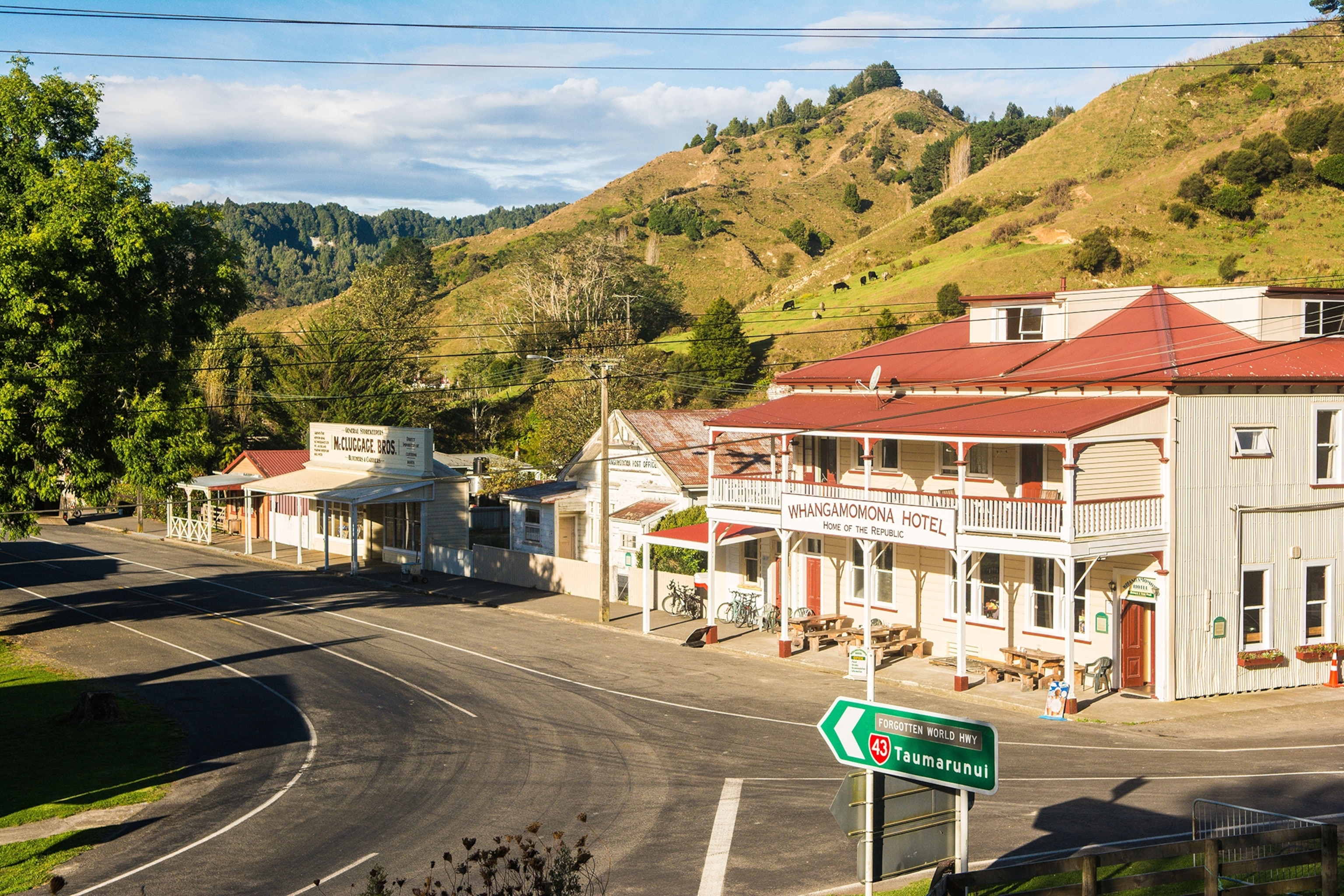 Whangamomona Township, North Island, New Zealand