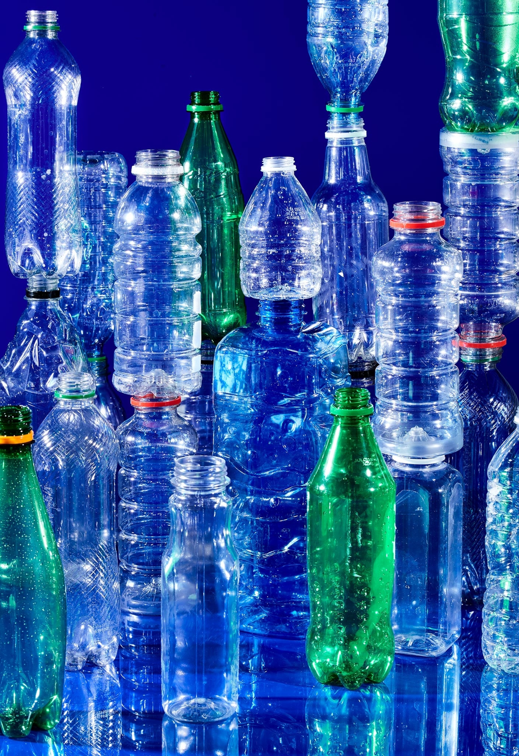 plastic bottles