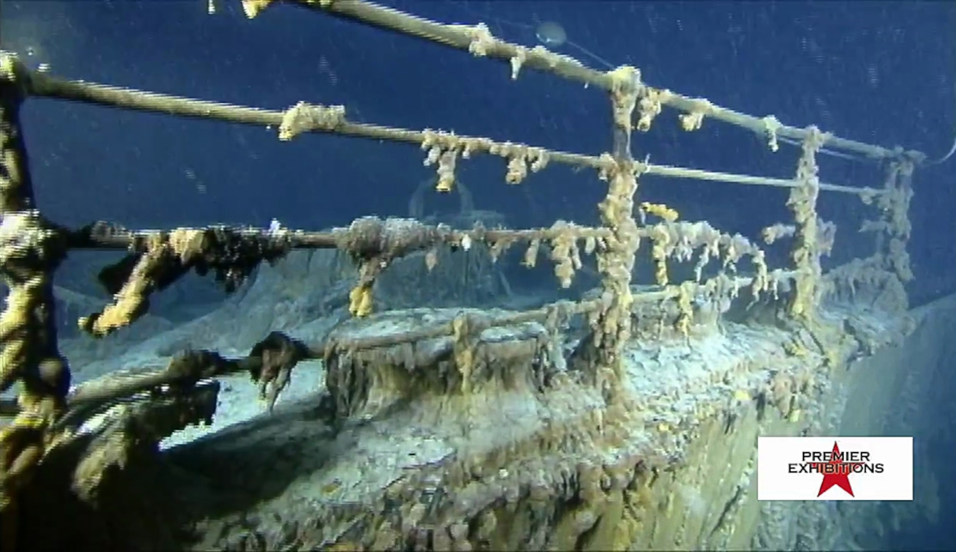 New picture of Titanic's bow released around the 25th anniversary of the shipwreck's rediscovery.