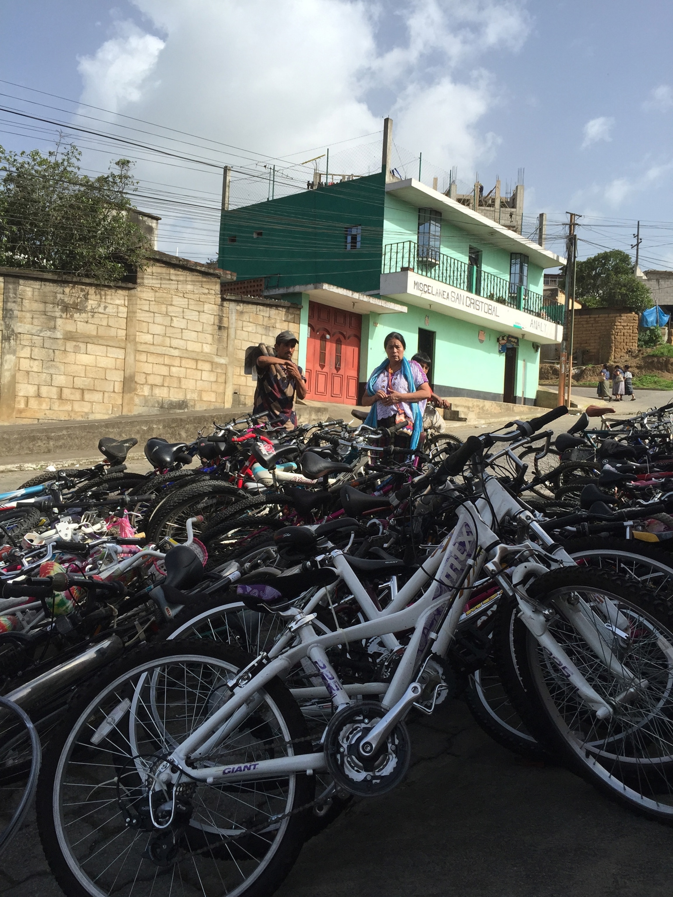 bikes in San Andres Ixtapa Guatemala