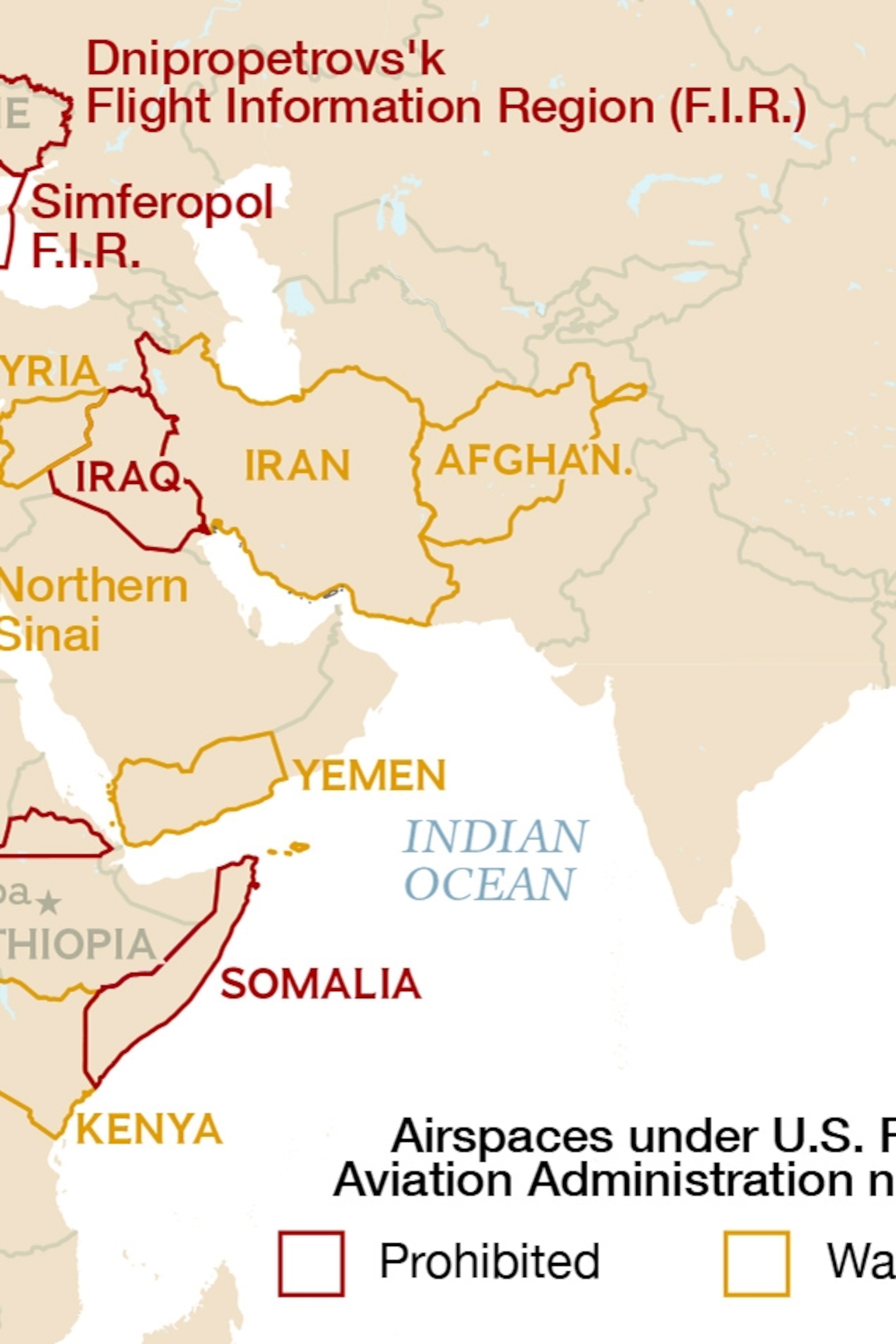 No Fly Zone Map Map: No-Fly Zones And Restricted Airspaces