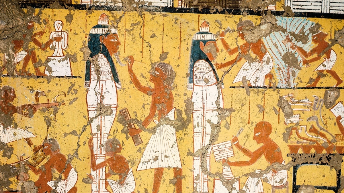 Anonymous artists invented ancient Egypt's iconic style