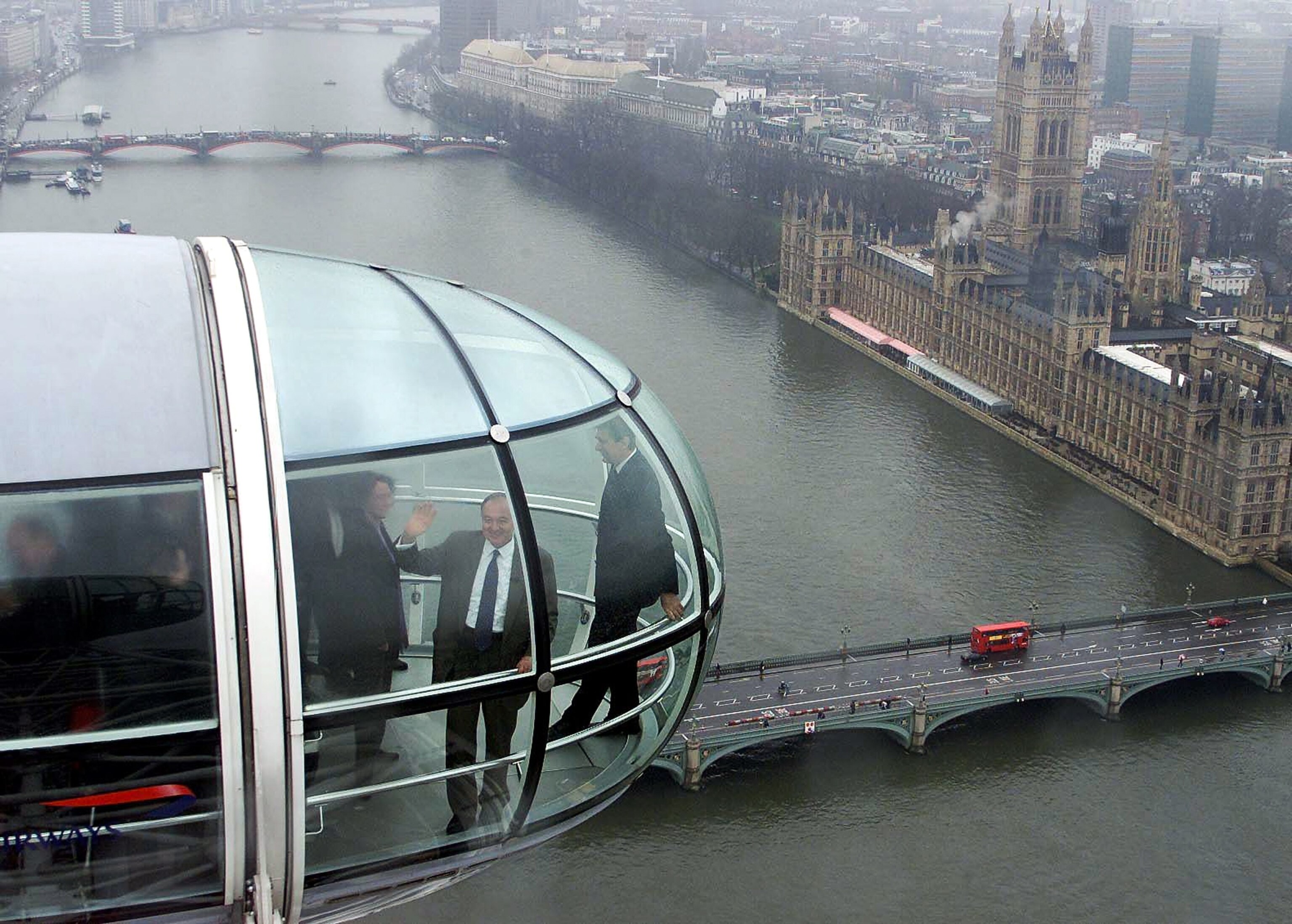 The 442-foot skyscraper called the London Eye is a profitable tourist attraction.