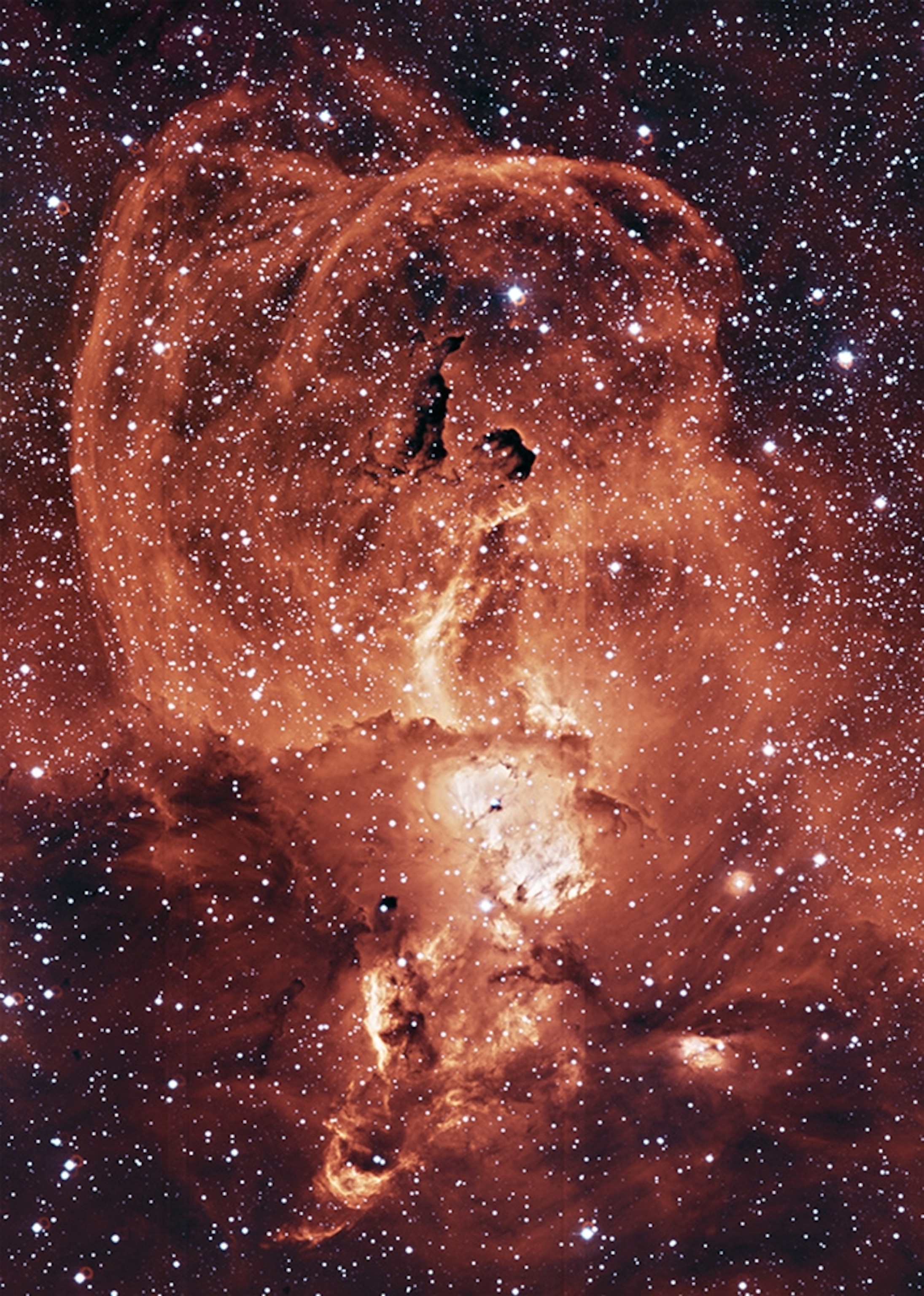 Picture of the nebula NGC 3582 -- one of twenty winners in an ESO amateur astrophotography contest.