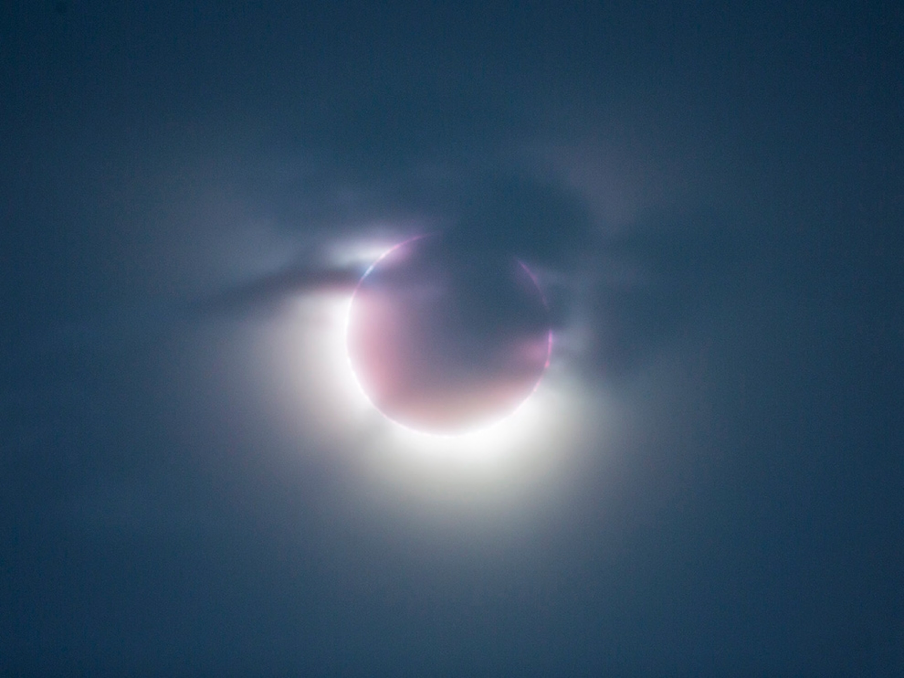 Best Space Photos 270 - A picture of last weekend's solar eclipse as seen from Kenya