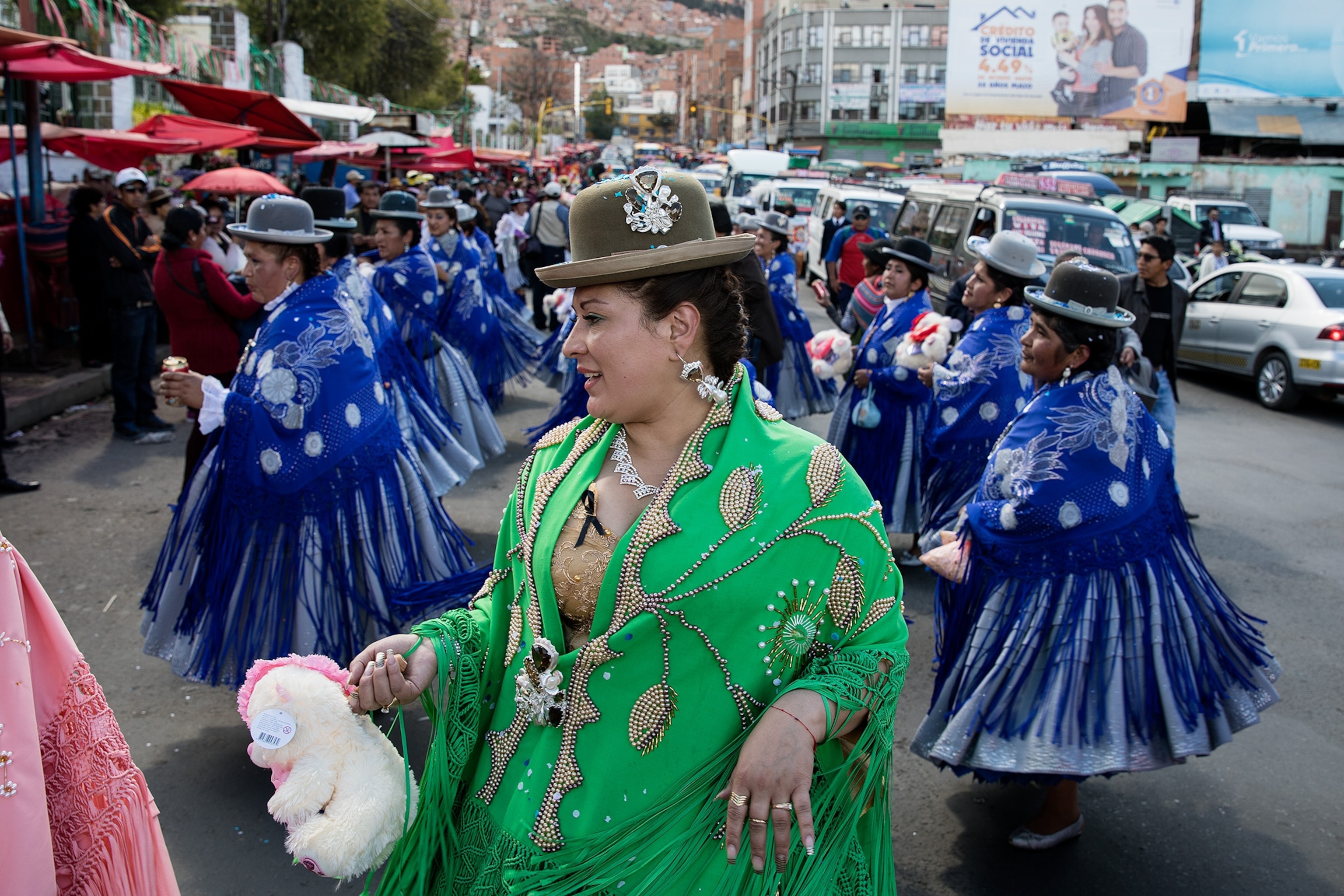 the Las Natitas skull festival in La Paz, Bolivia