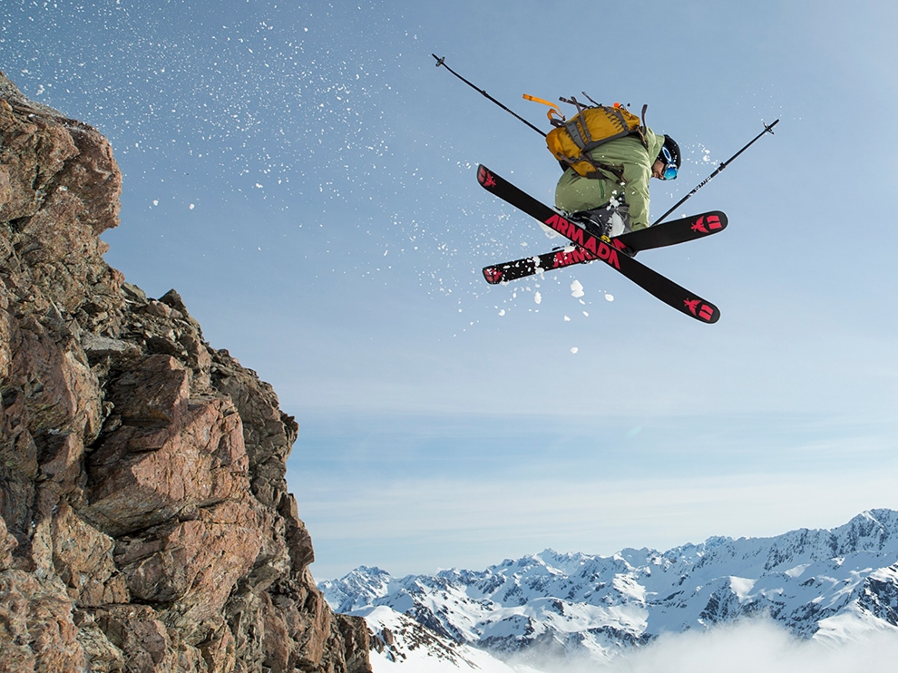JP Auclair skiing in New Zealand