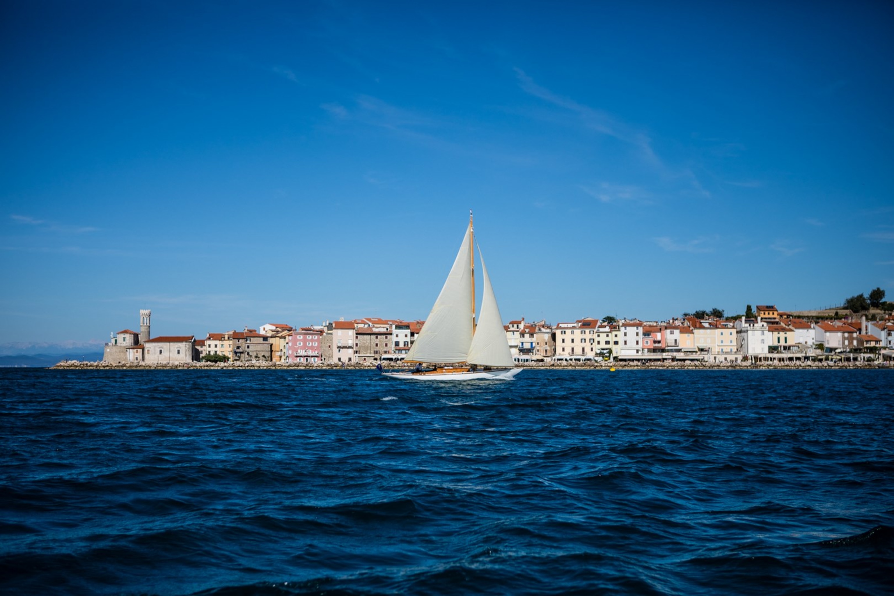 the fishing town of Piran Slovenia