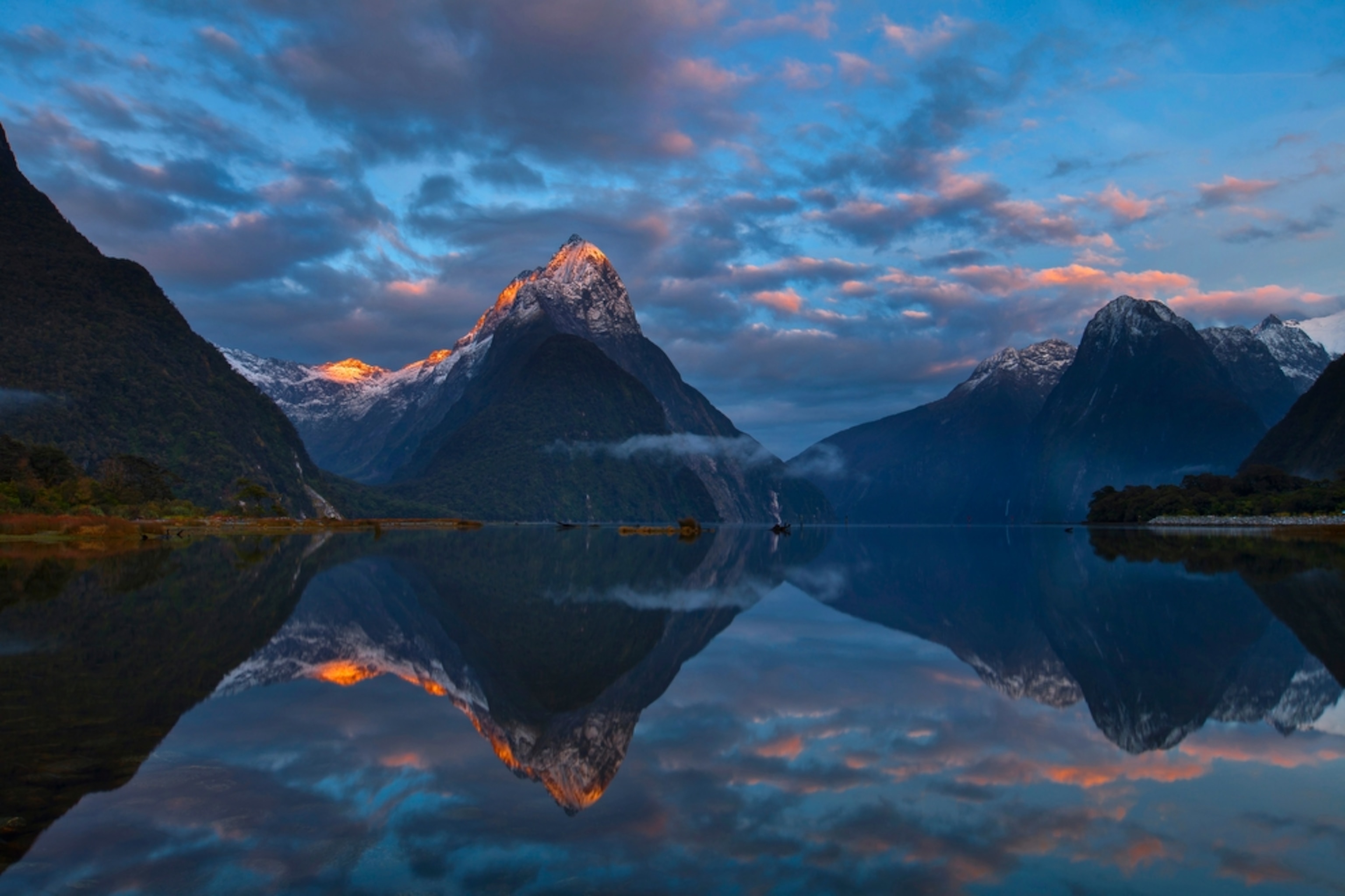 Mitre Peak in New Zealand