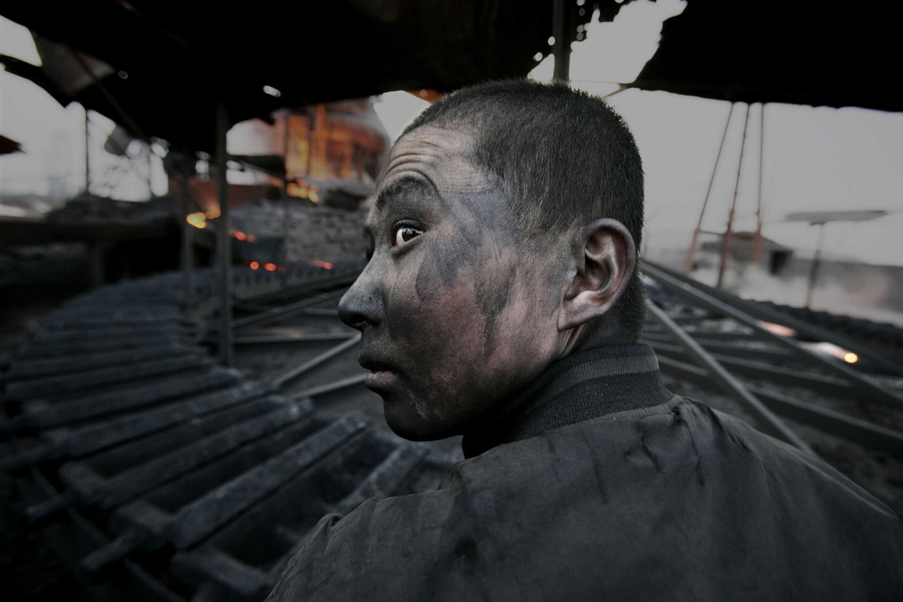 a factory worker in China