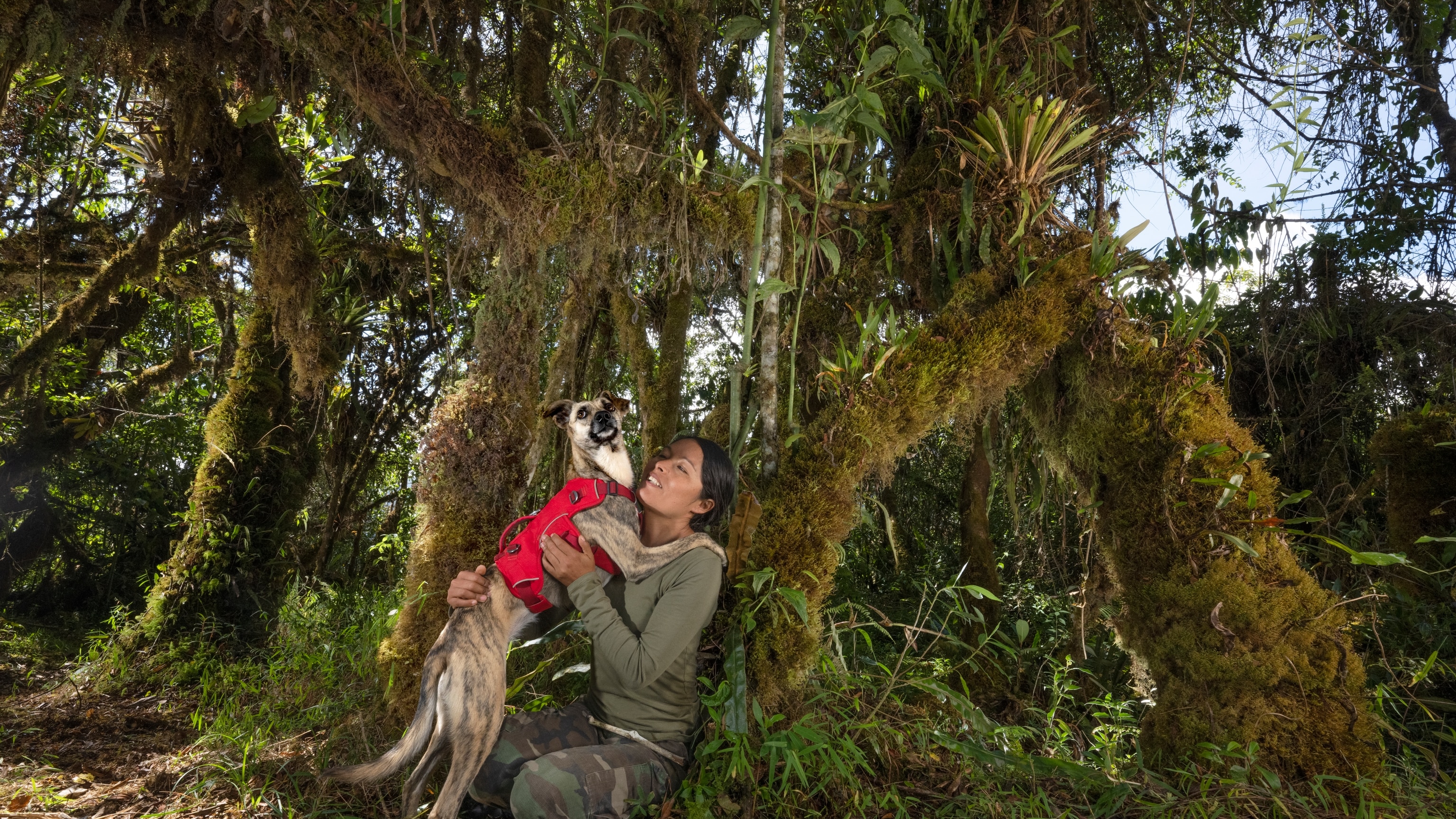 This biologist and her rescue dog help protect bears in the Andes