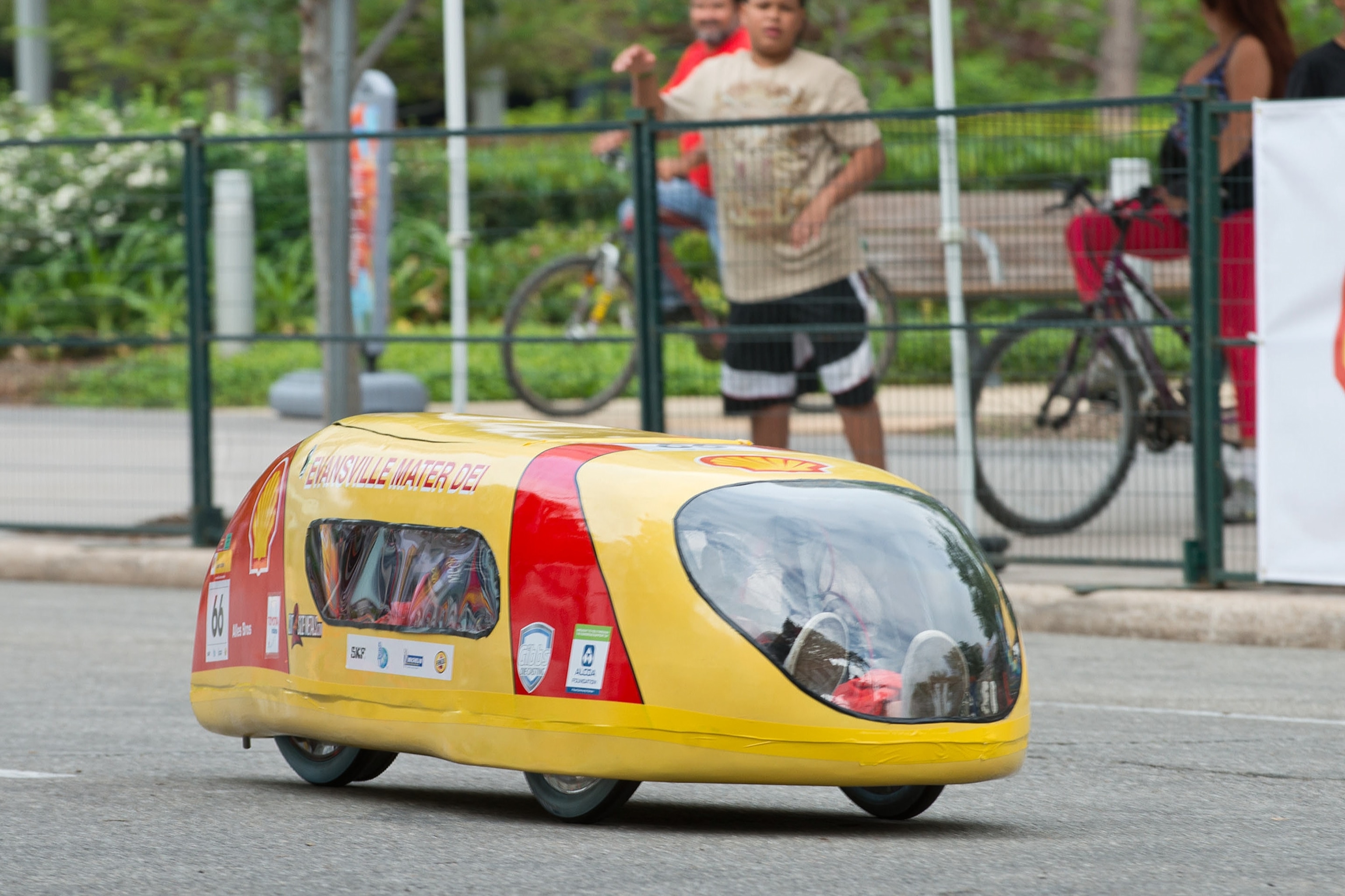 Mater Dei picture - prototype vehicle designed by students from Mater Dei High School, Indiana