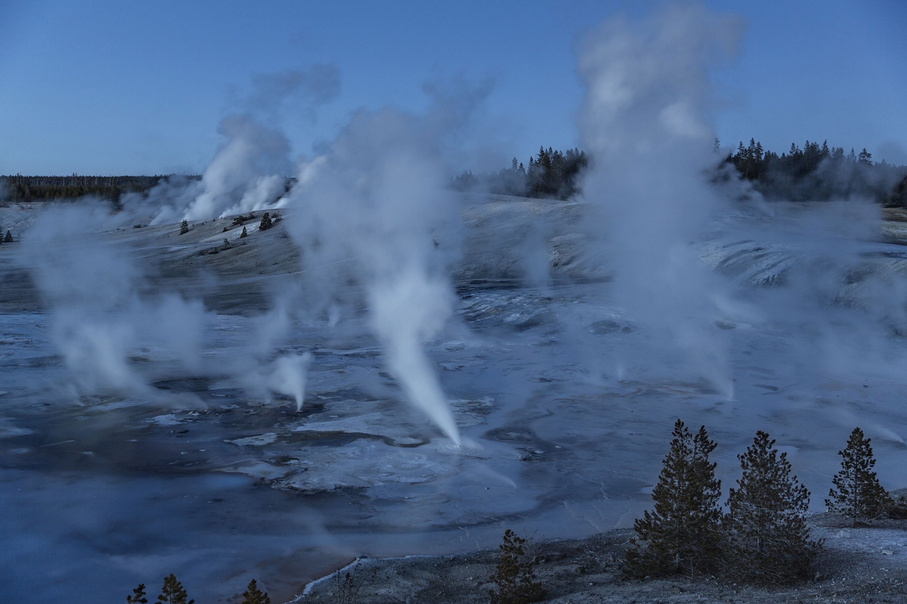 Norris Geyser Basin Porcelain Basin