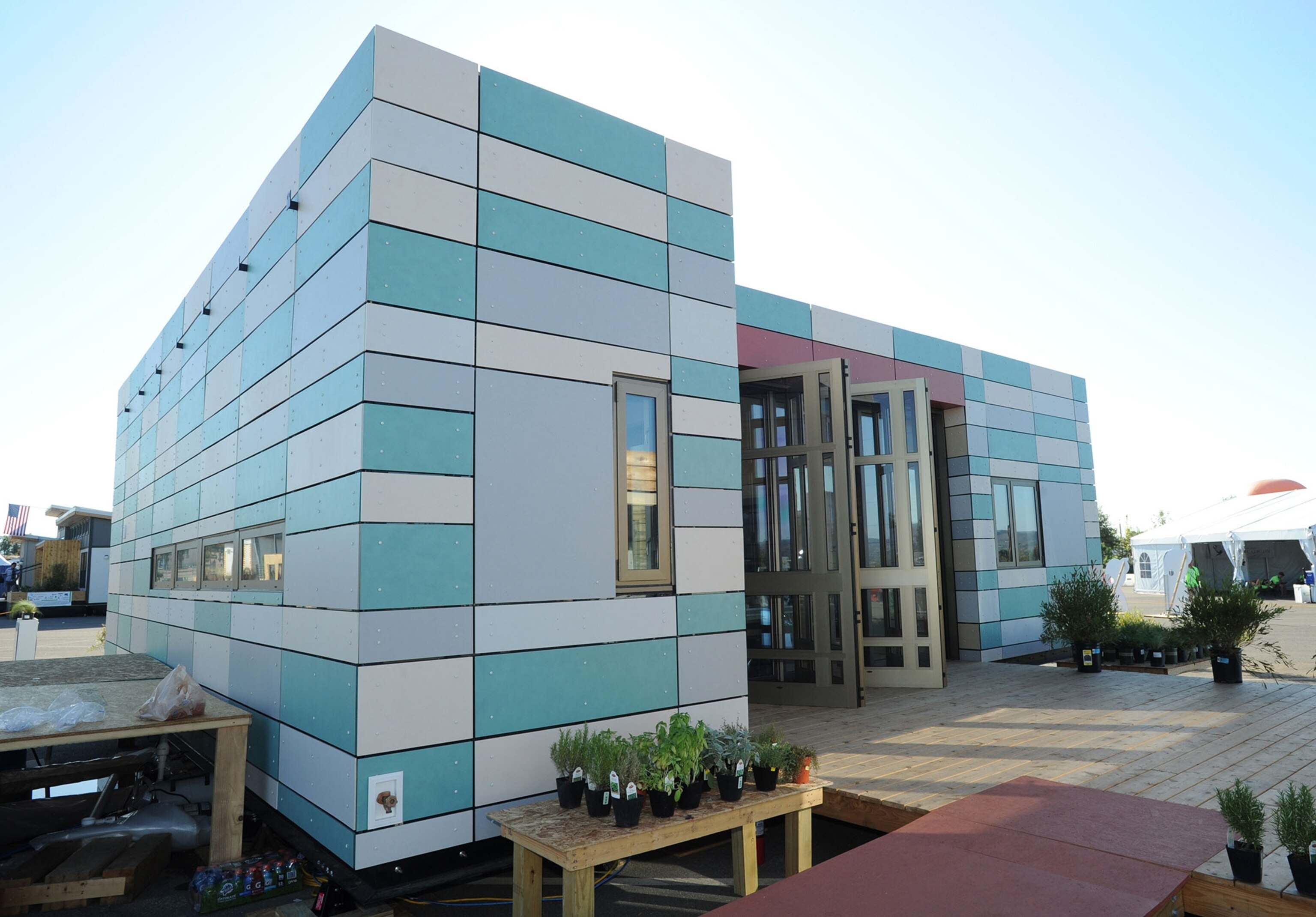 Crowder College and Drury University solar house