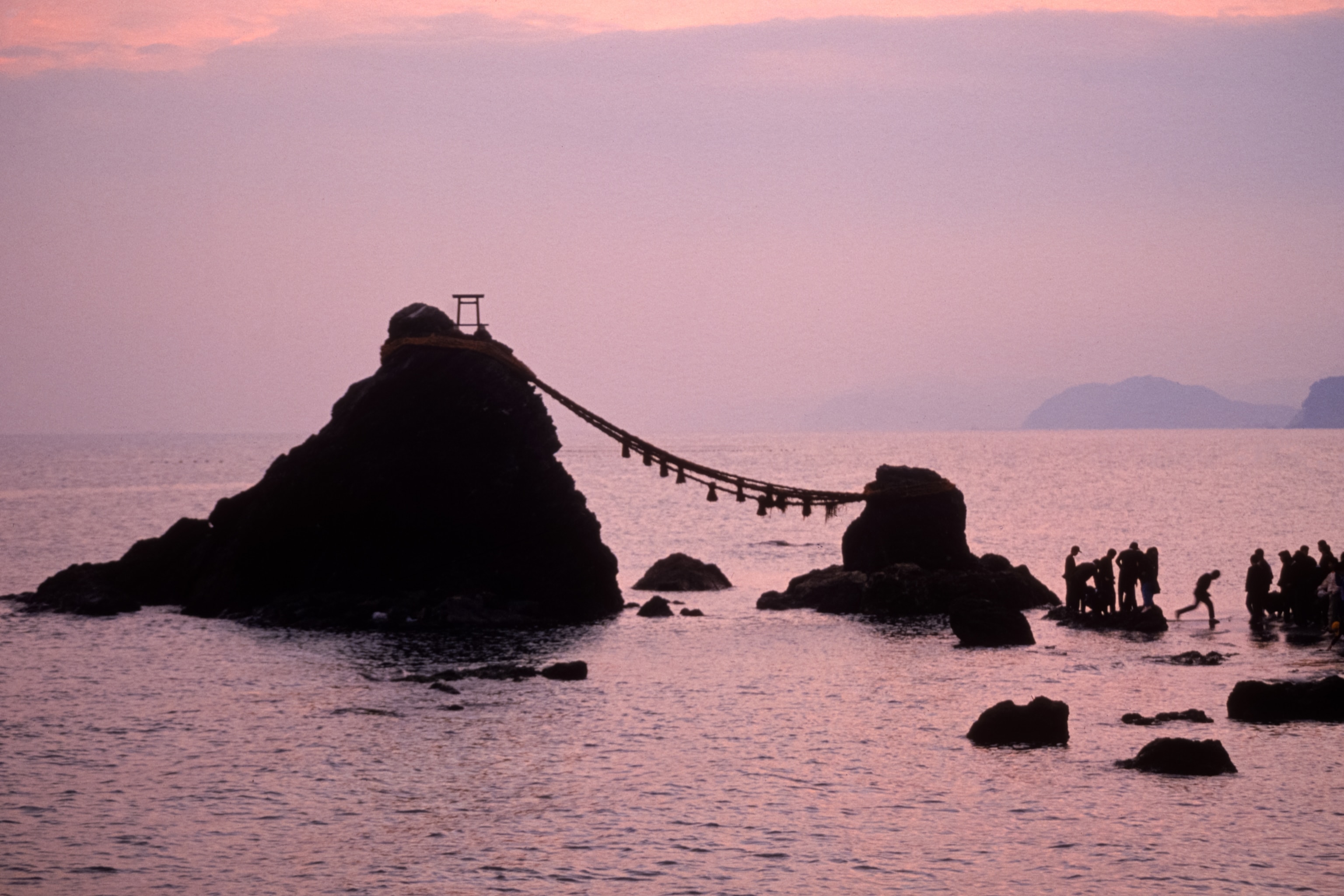 Image of Meoto Iwa (Wedded Rocks) in Ise-Shima National Park