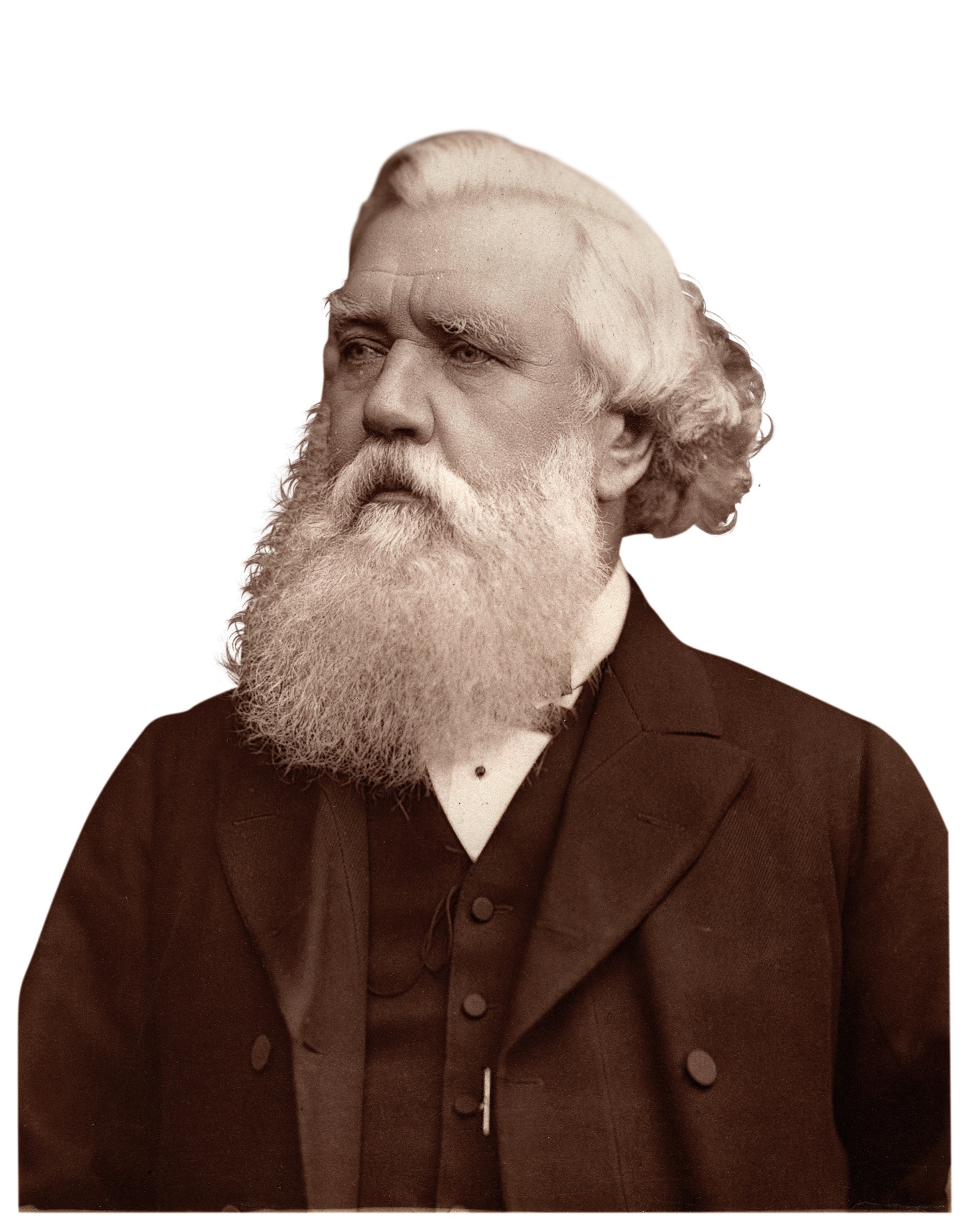 Austen Henry Layard in an 1877 photograph.