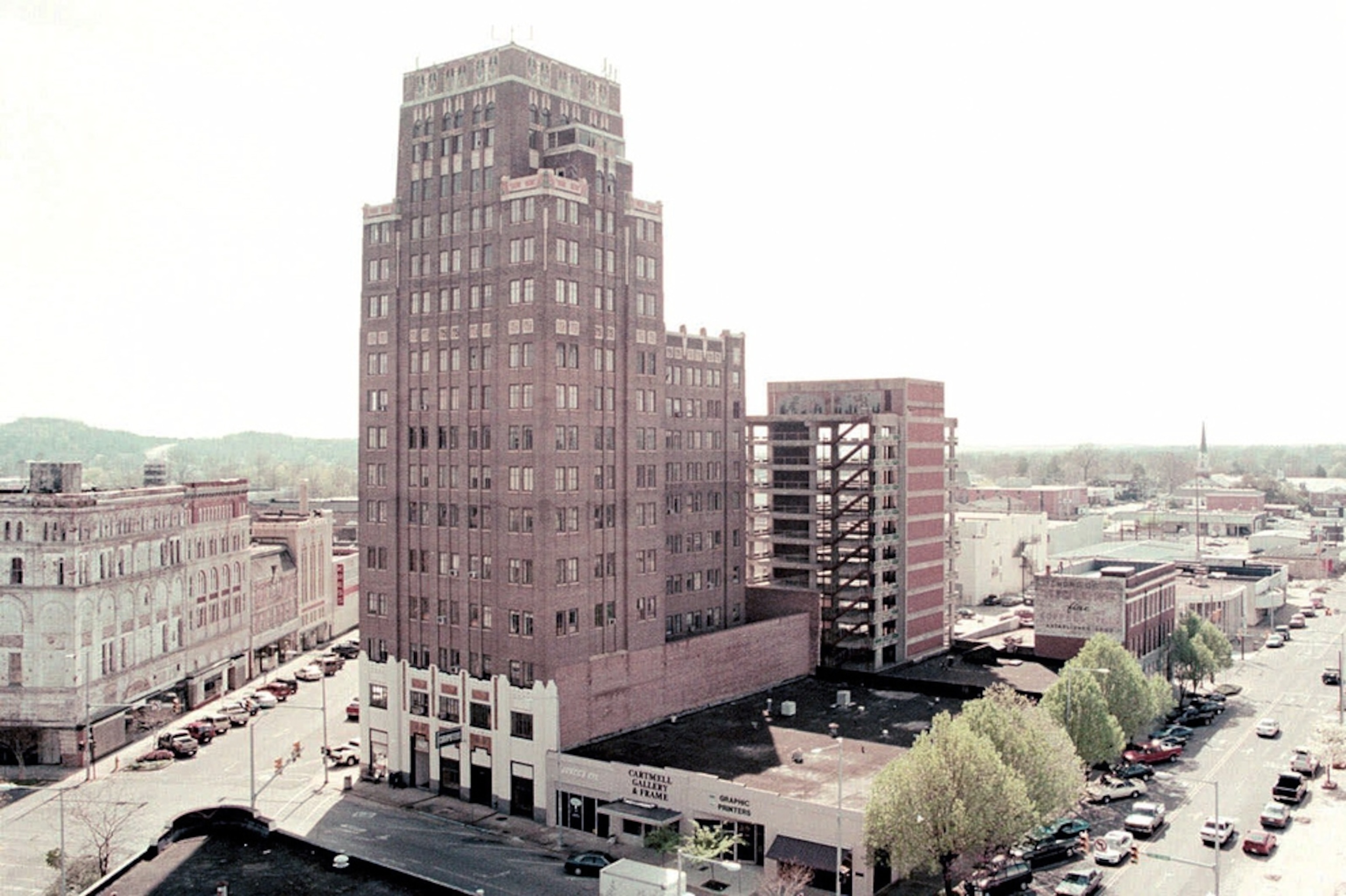 the Threefoot Building in Meridian, Mississippi, one of the National Trust for Historic Preservation's 11 most endangered U.S. historic sites for 2010.
