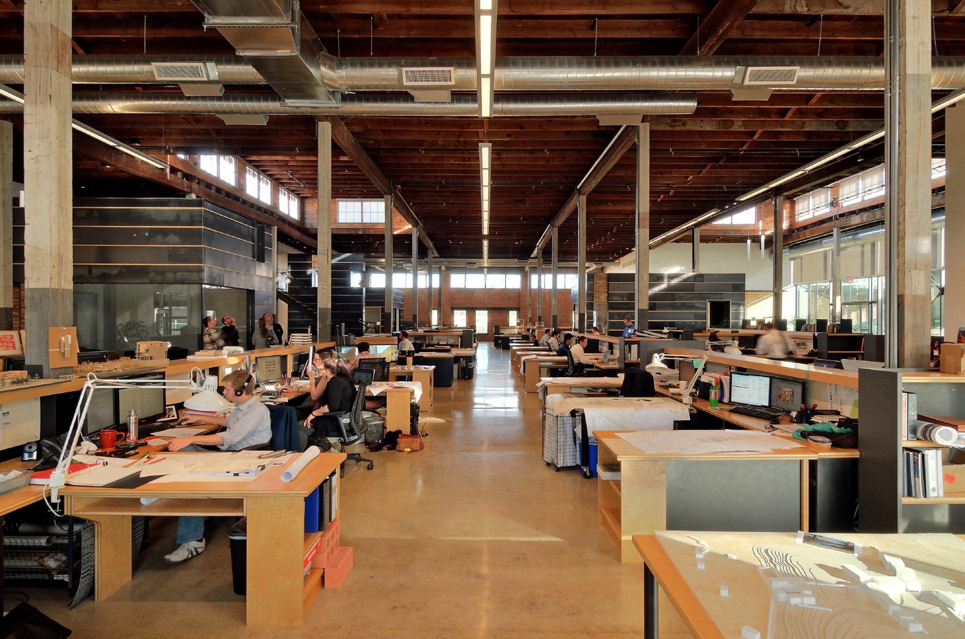 the Hughes warehouse building