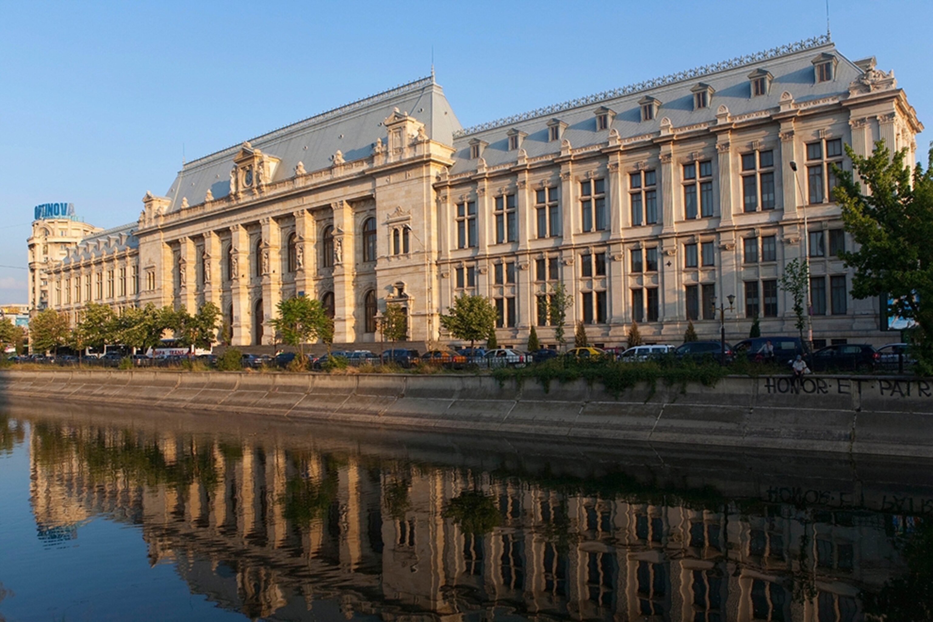 the Palace of Justice in Bucharest, Romania
