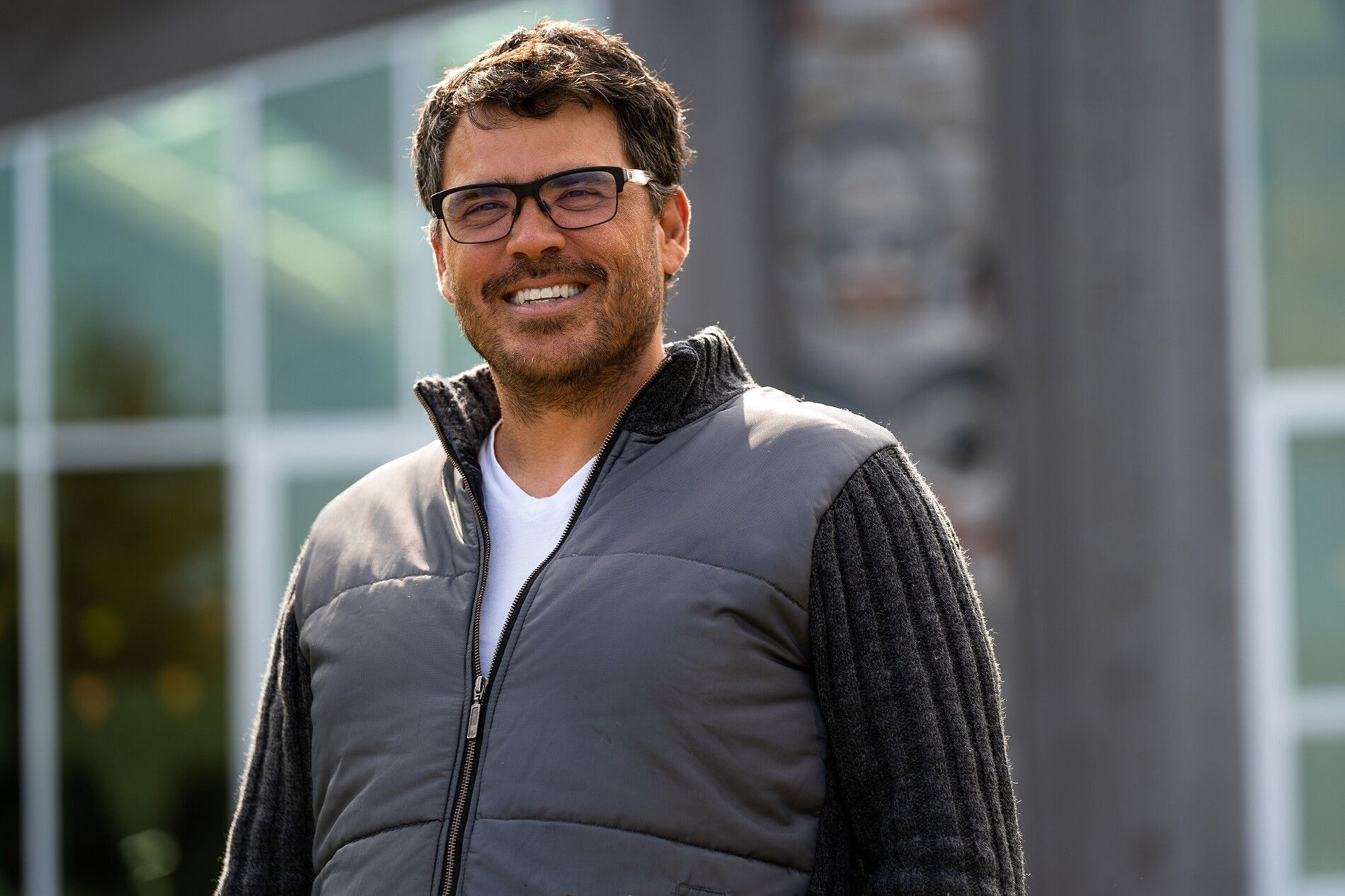 James Cowpar’s Haida name is Sk'aal Ts'iid (Flicker Bird). The bird is held in high esteem in Haida culture — its bright-orange tail feathers were traditionally used in chieftain headdresses.