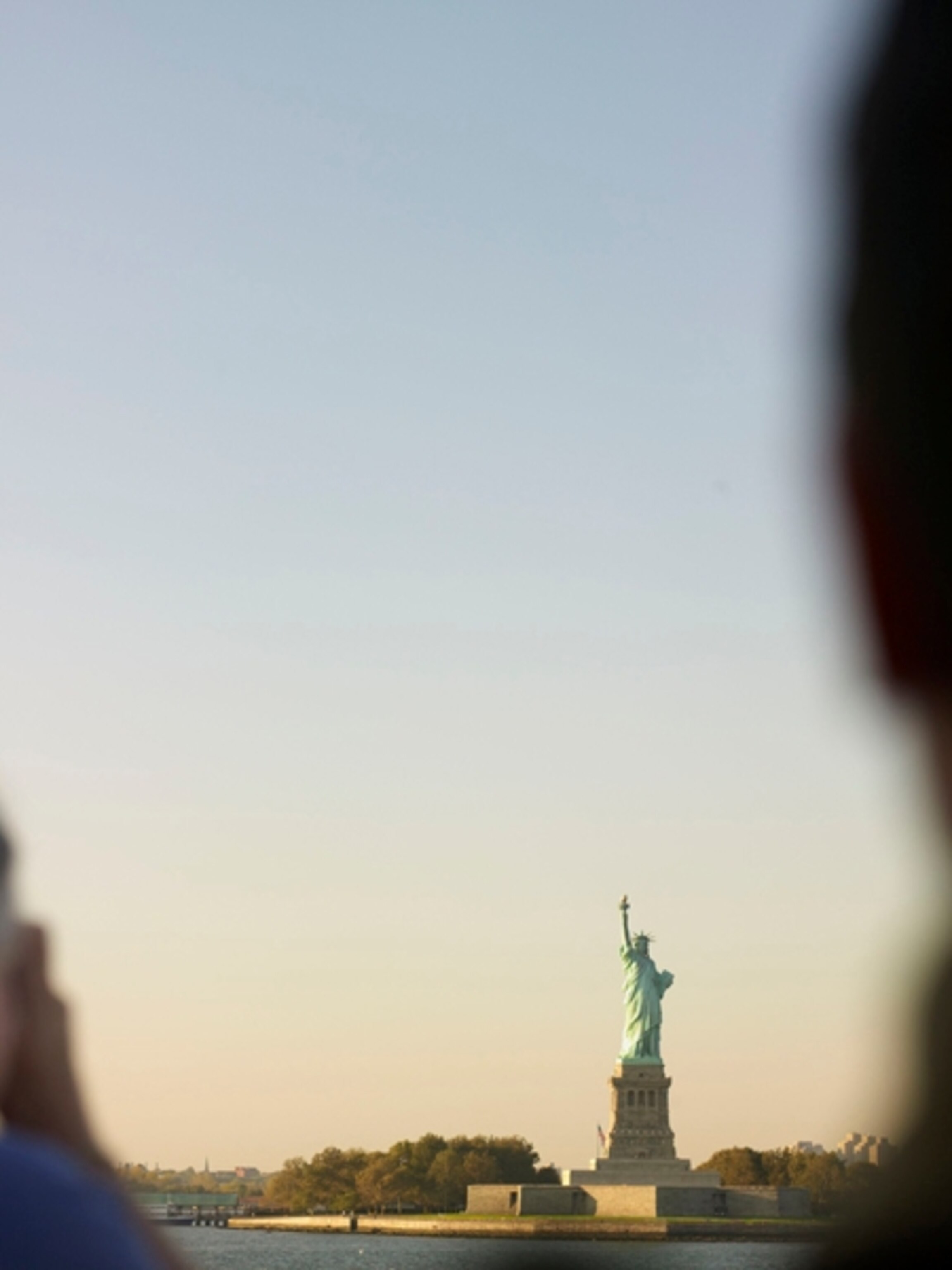 Statue of Liberty from Staten Island Ferry, New York City