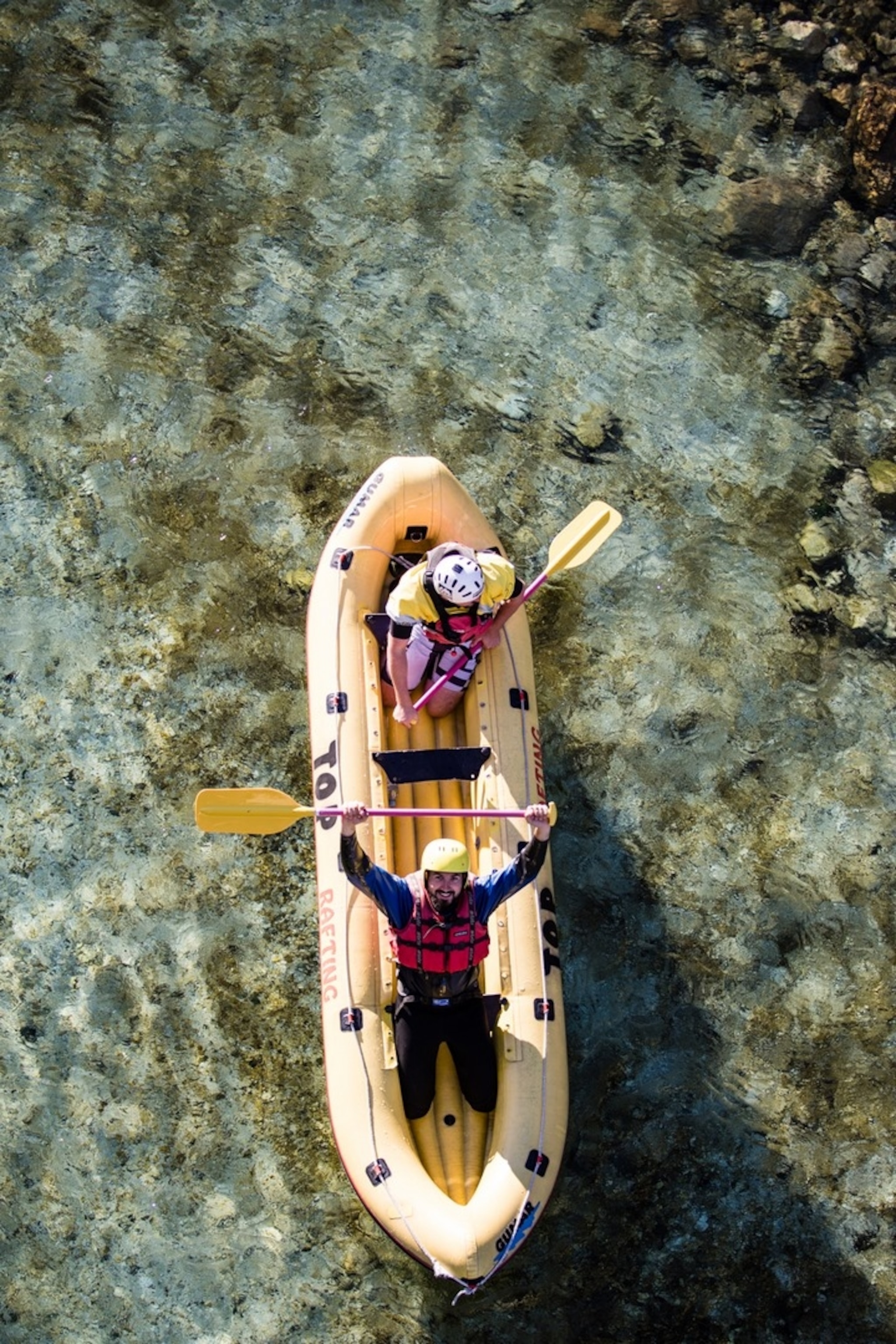 Freedom! canoeing Slovenia