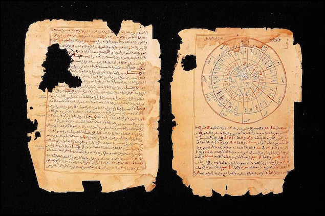 A 12th-century astrology treatise is housed in the collection of the archivist Abdel Kader Haidara.