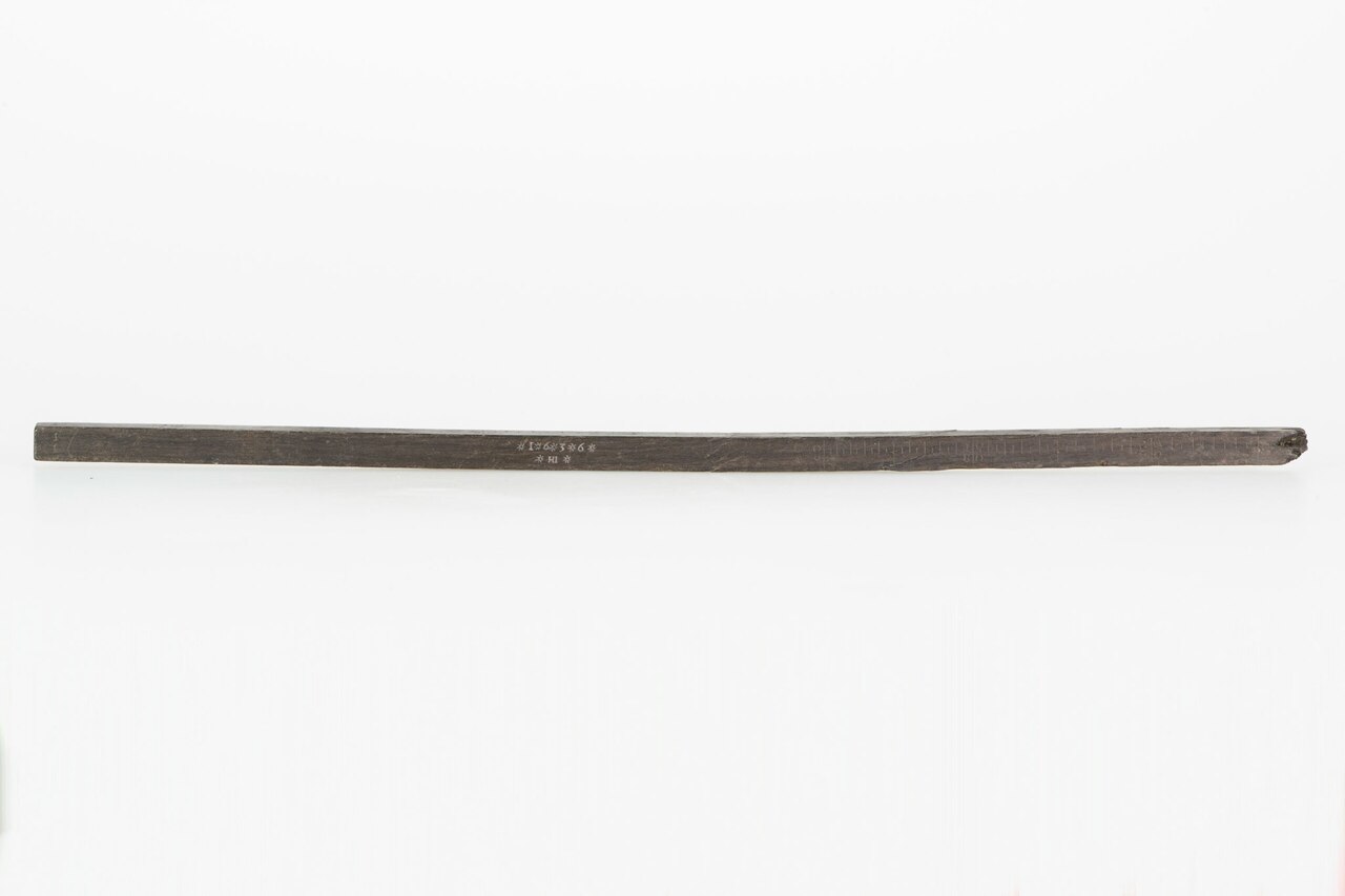 a 16th century piece of wood known as a cross staff