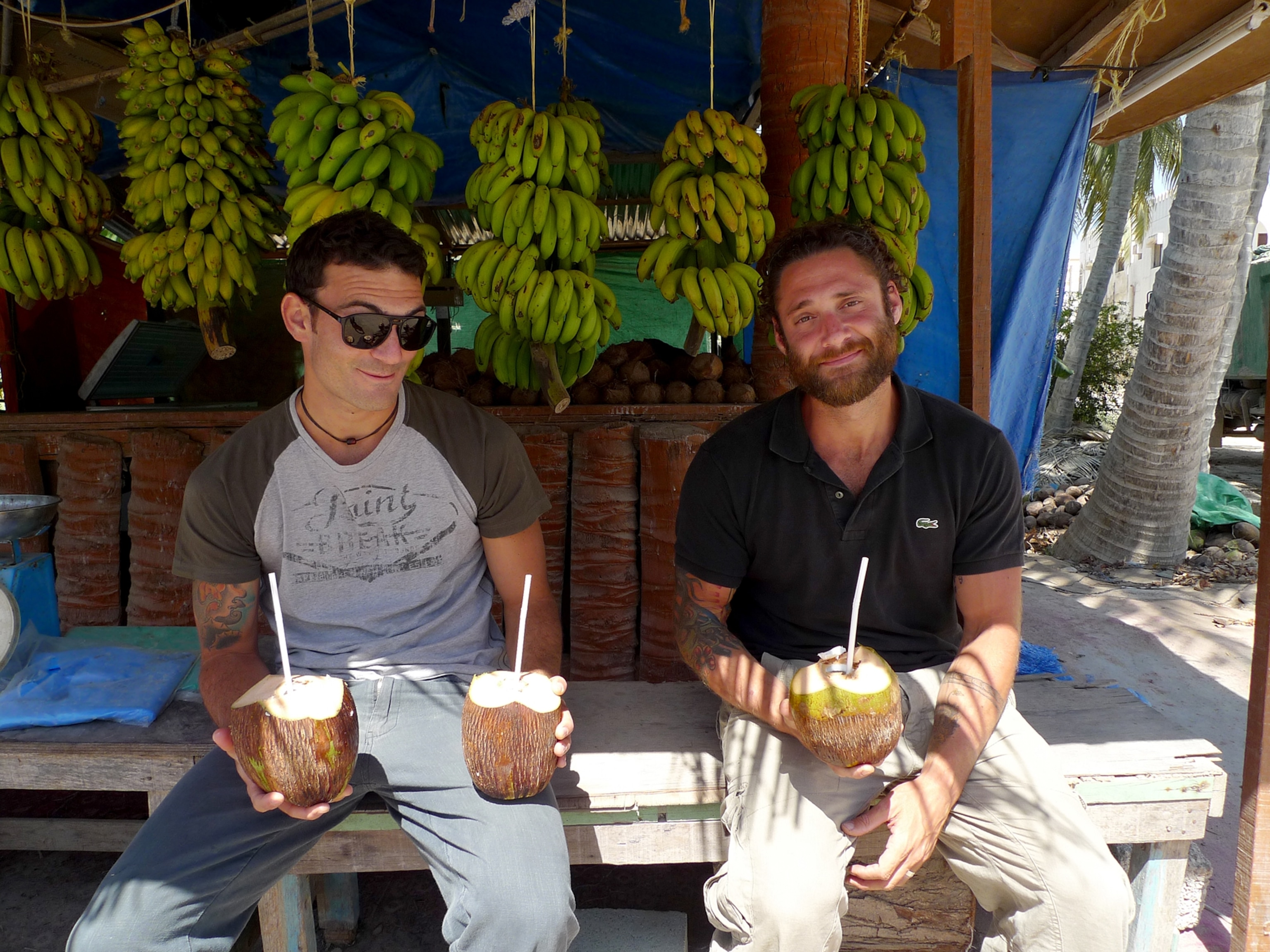 Jeff Rose and colleague in Oman