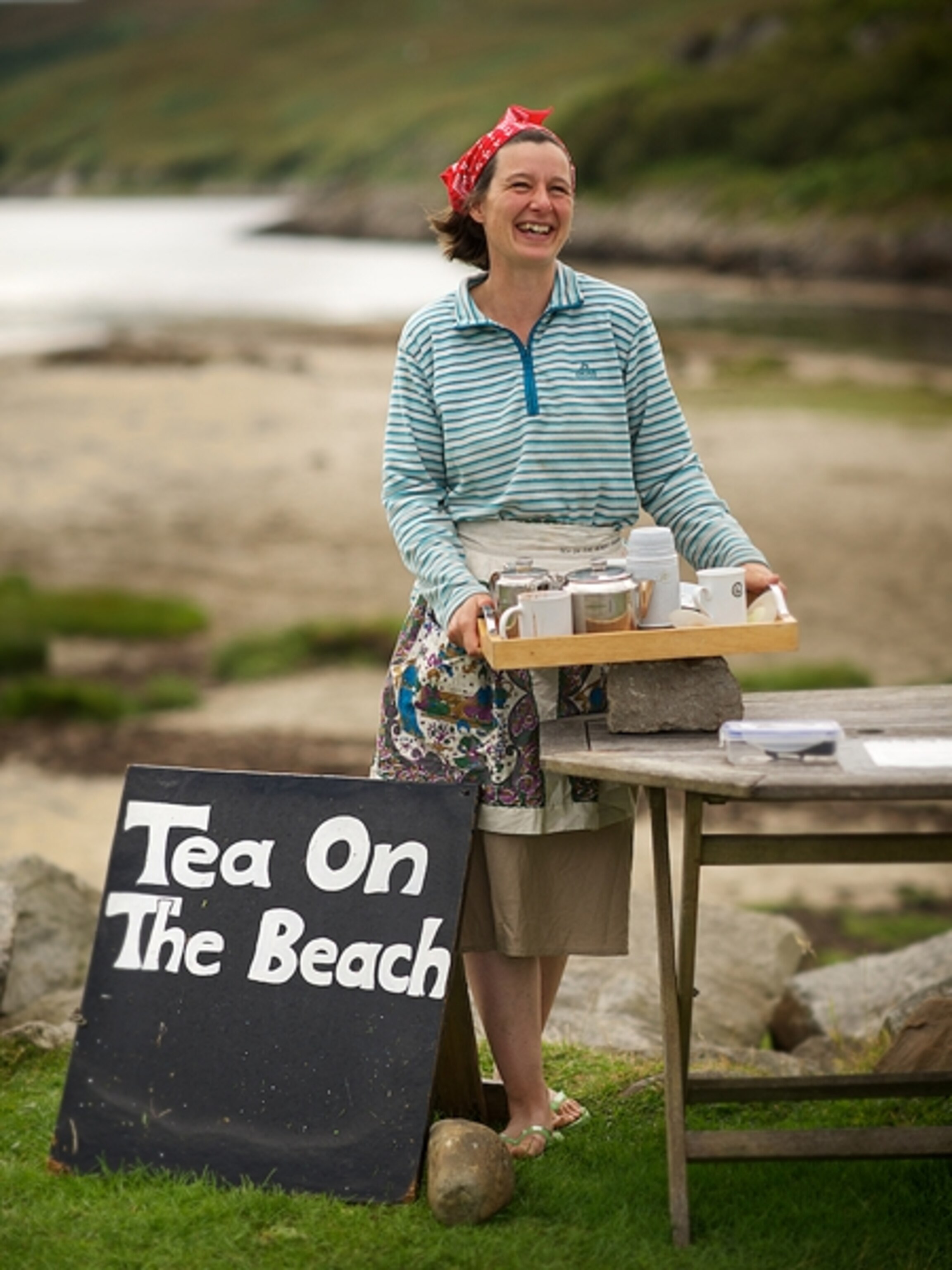 Georgina Kitching’s Tea on the Beach