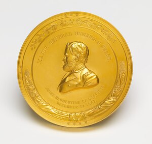 A congressional gold medal was awarded on December 17, 1863, to General Grant after the Union victory at Vicksburg, a turning point for the Union Army.