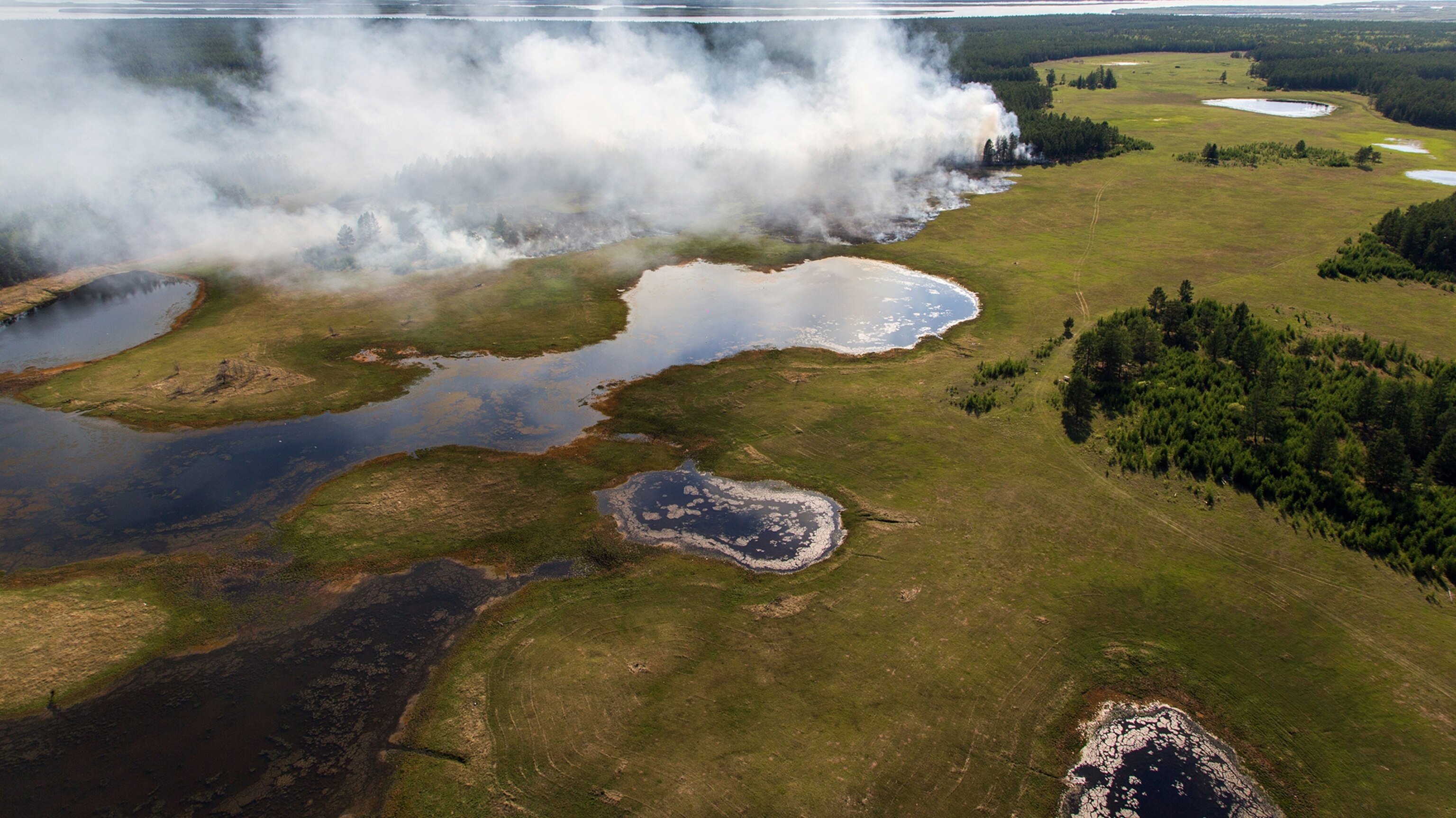 A heat wave thawed Siberia's tundra. Now, it's on fire. | National