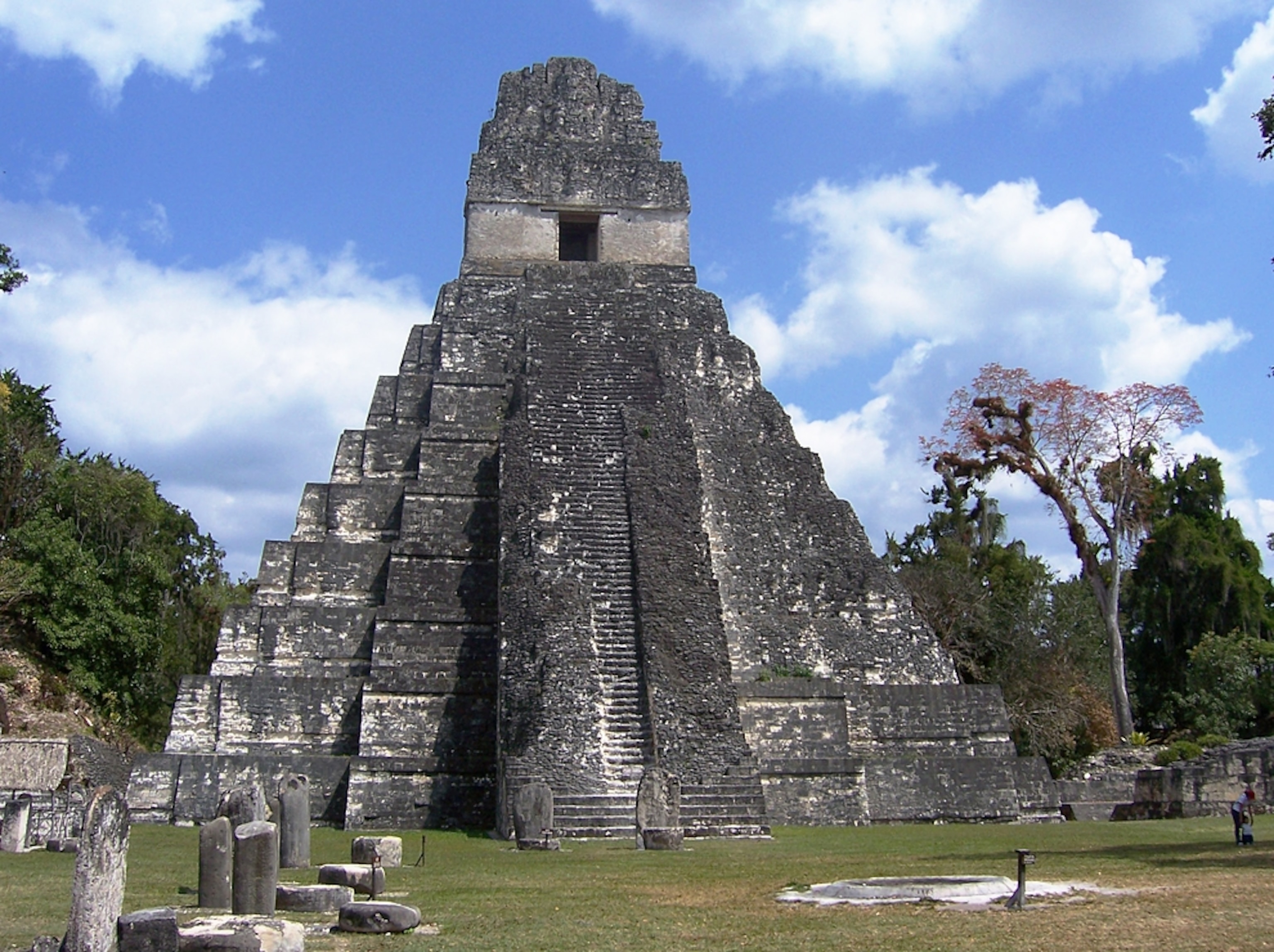 the Temple of Ah Cacao, Tikal, Guatemala