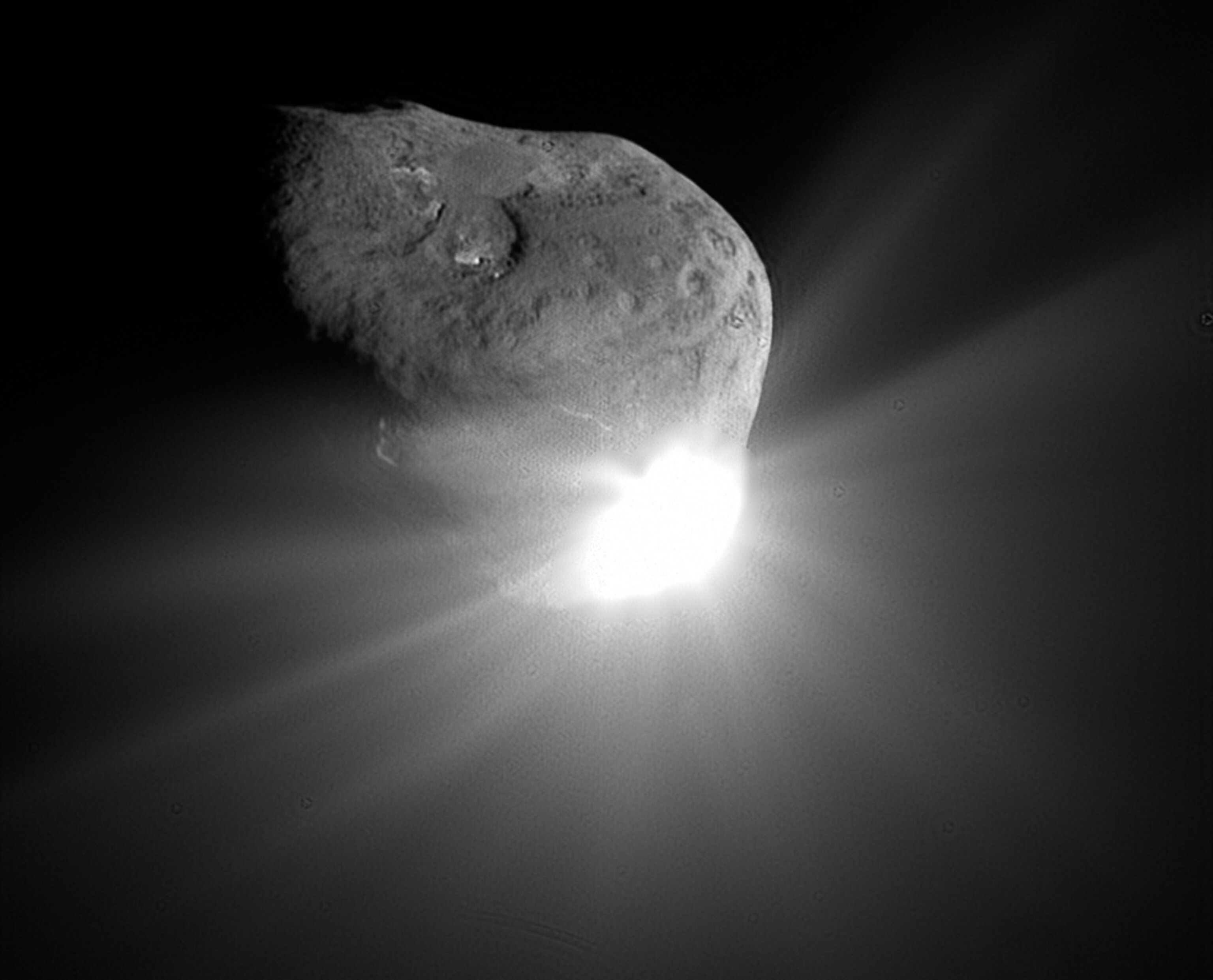 Comet Tempel 1.