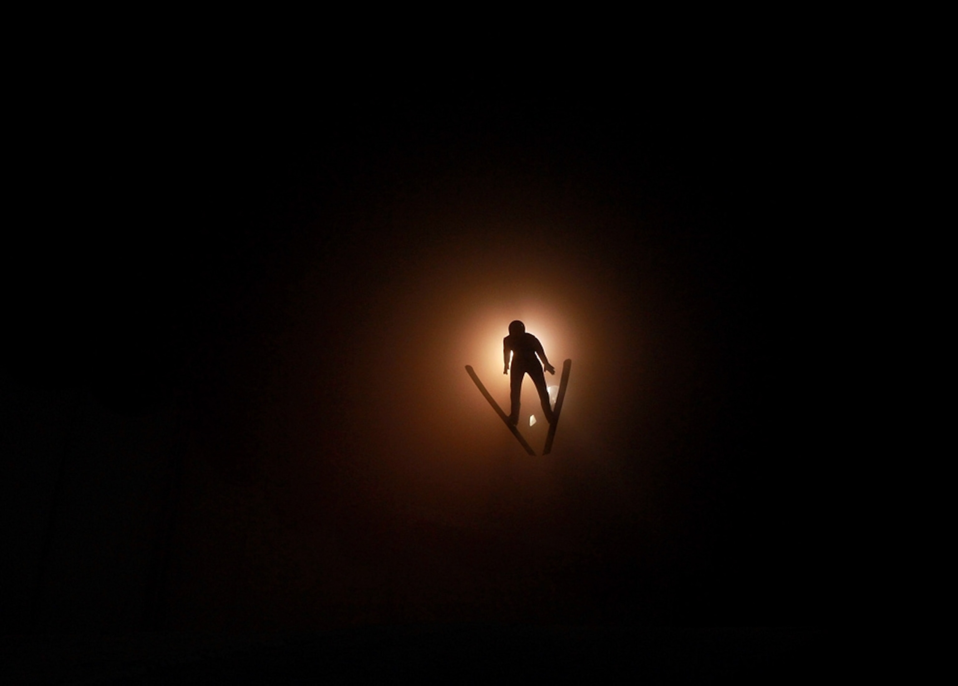 Ski picture: Nordic Opening competitor in Finland -- for best pictures of November photo gallery