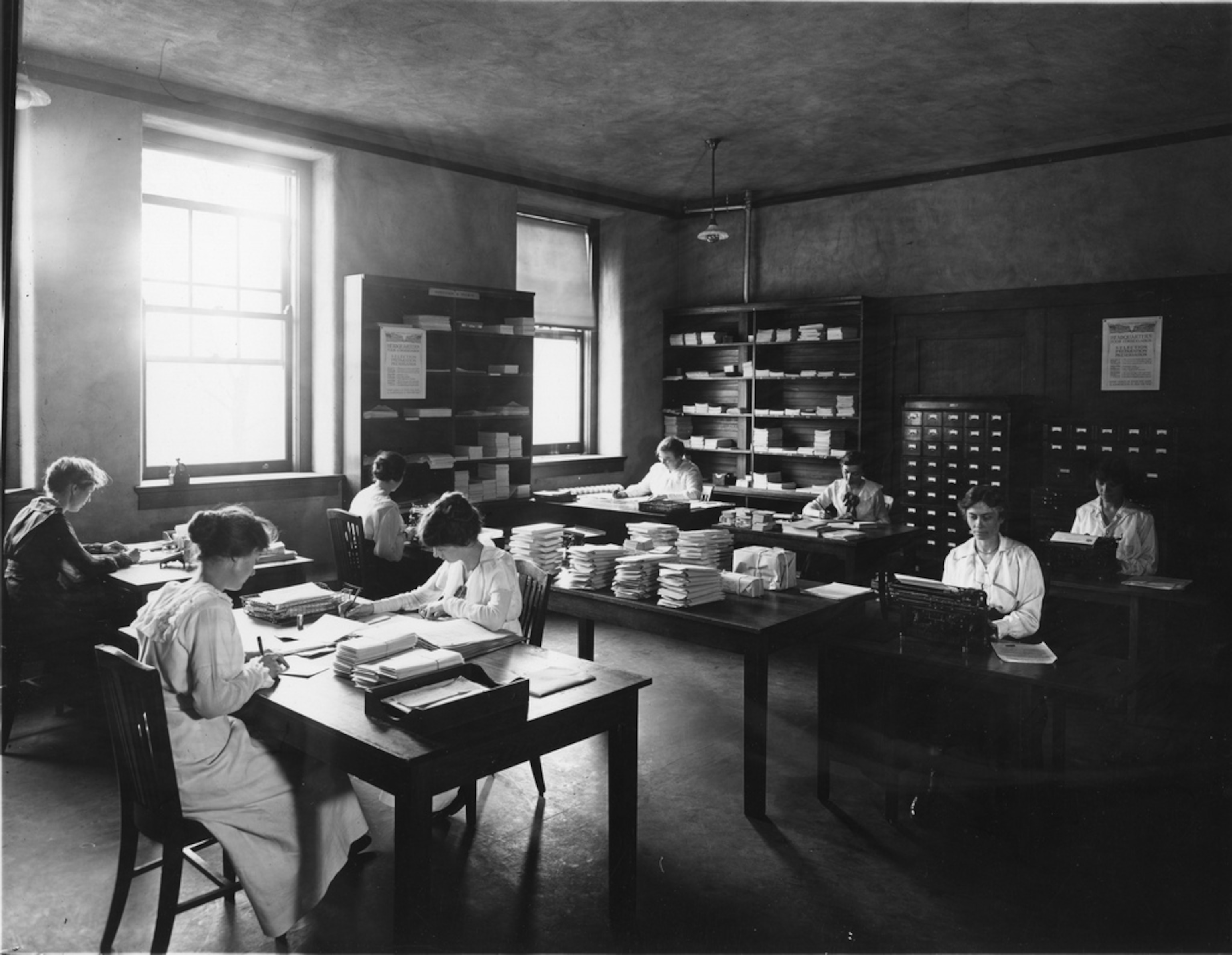 food conservationists at work.