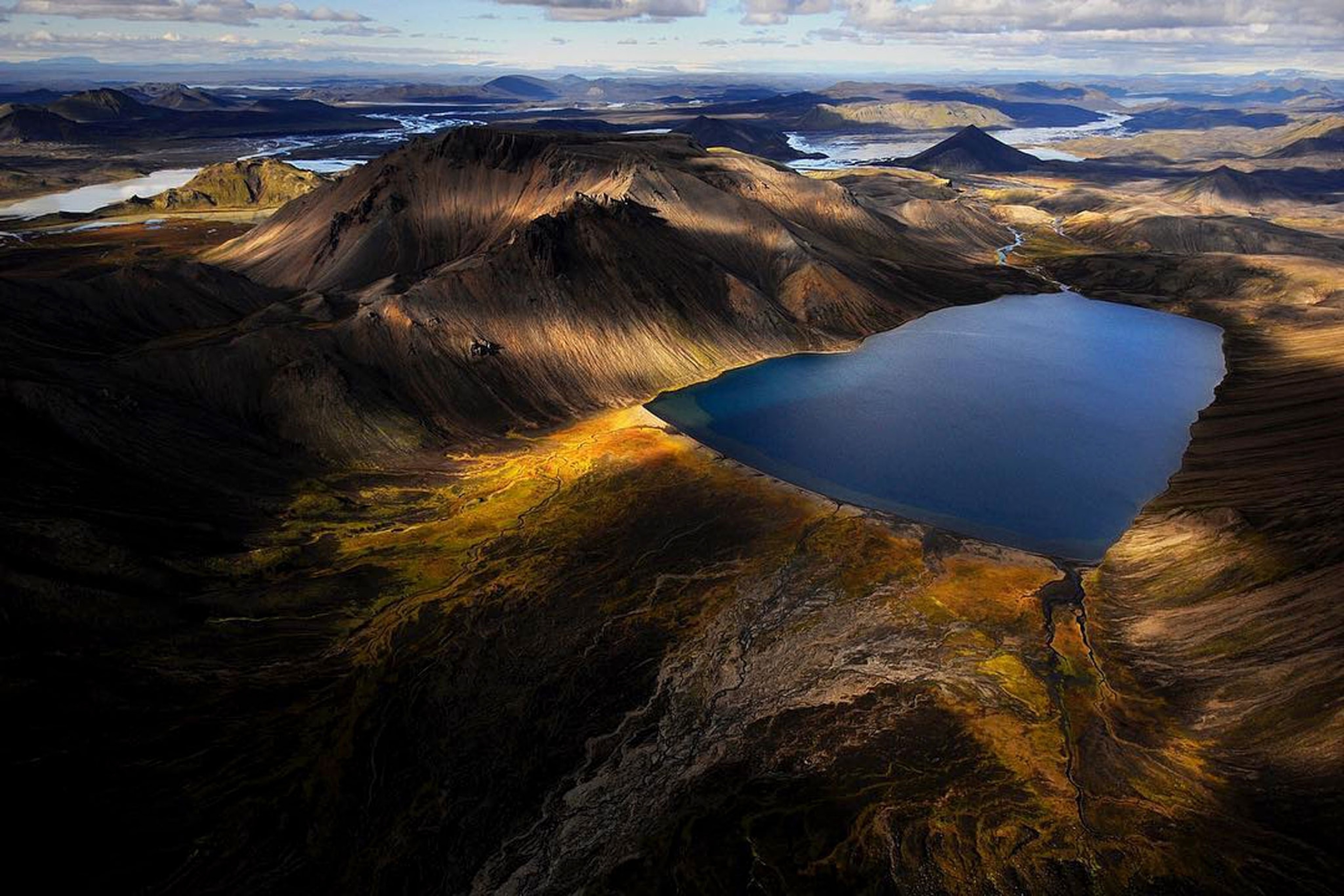 a lake in Iceland