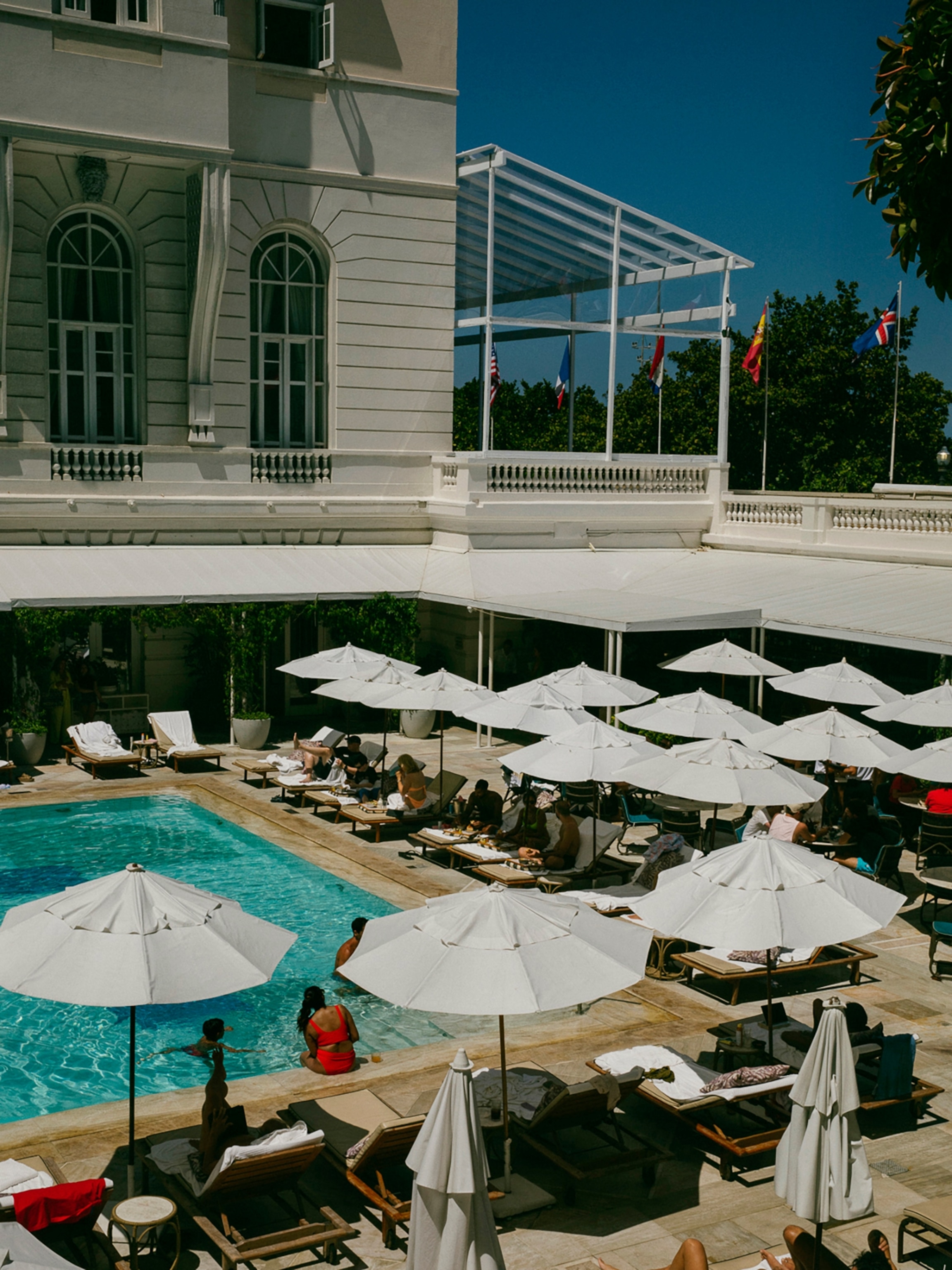 Rio de Janeiro, Brazil: In the renowned Copacabana Palace Hotel on Avenida Atlântica in Copacabana