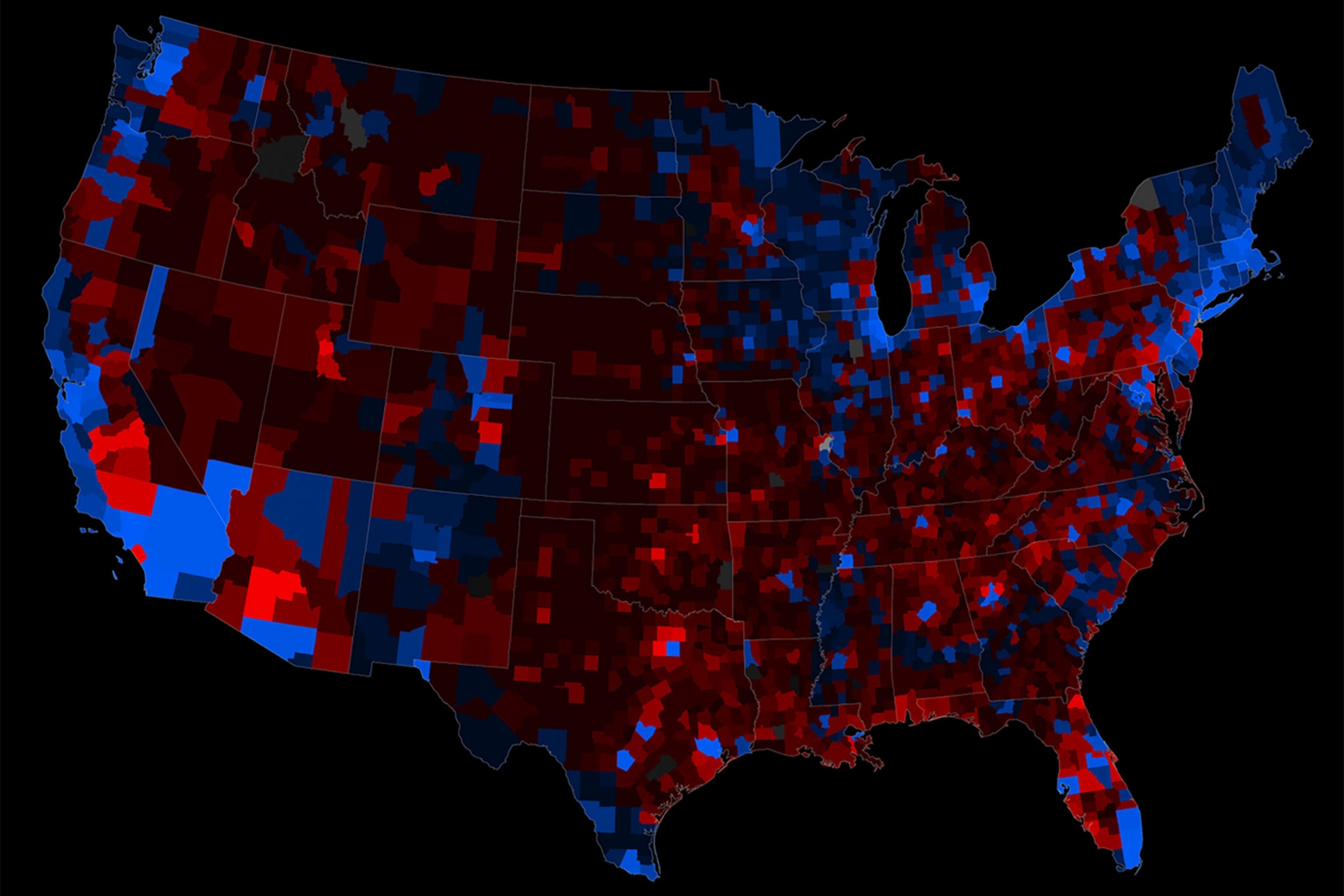 Vintage Election Maps Show History of Voting