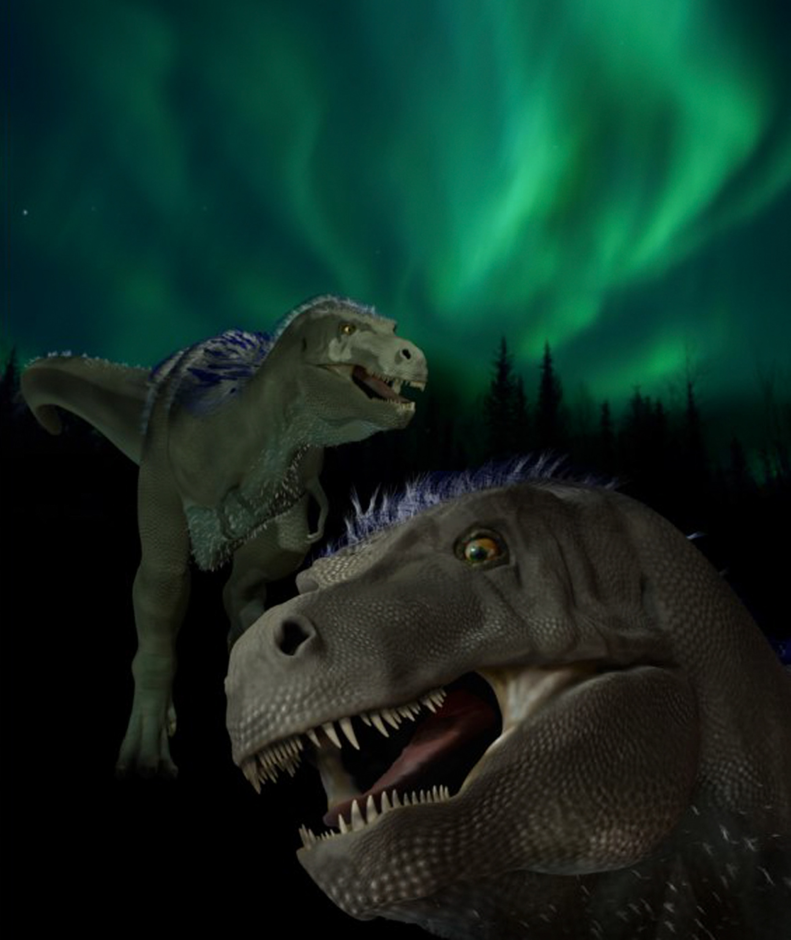 the pygmy tyrannosaur.