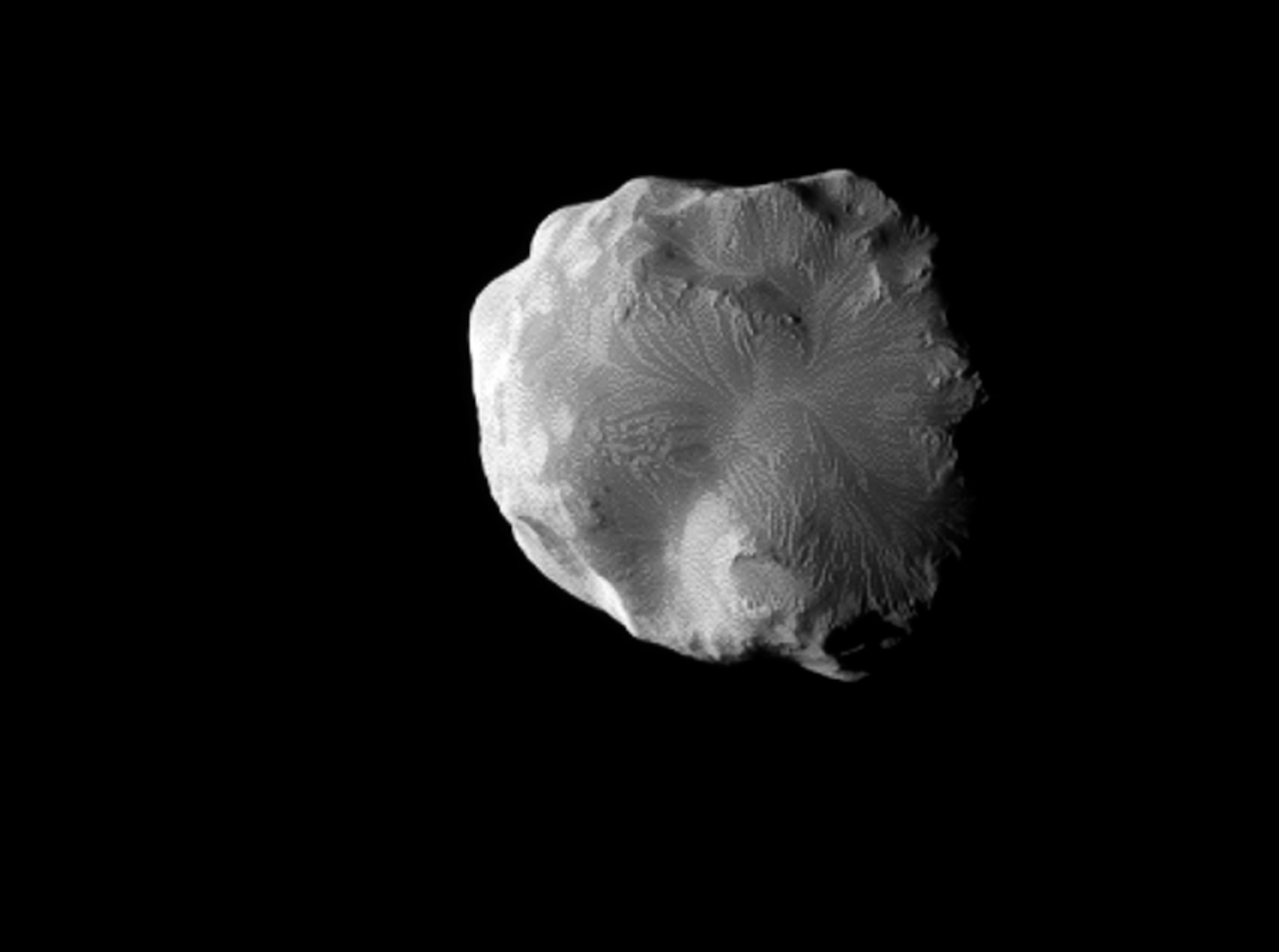 Saturn's moon Helene
