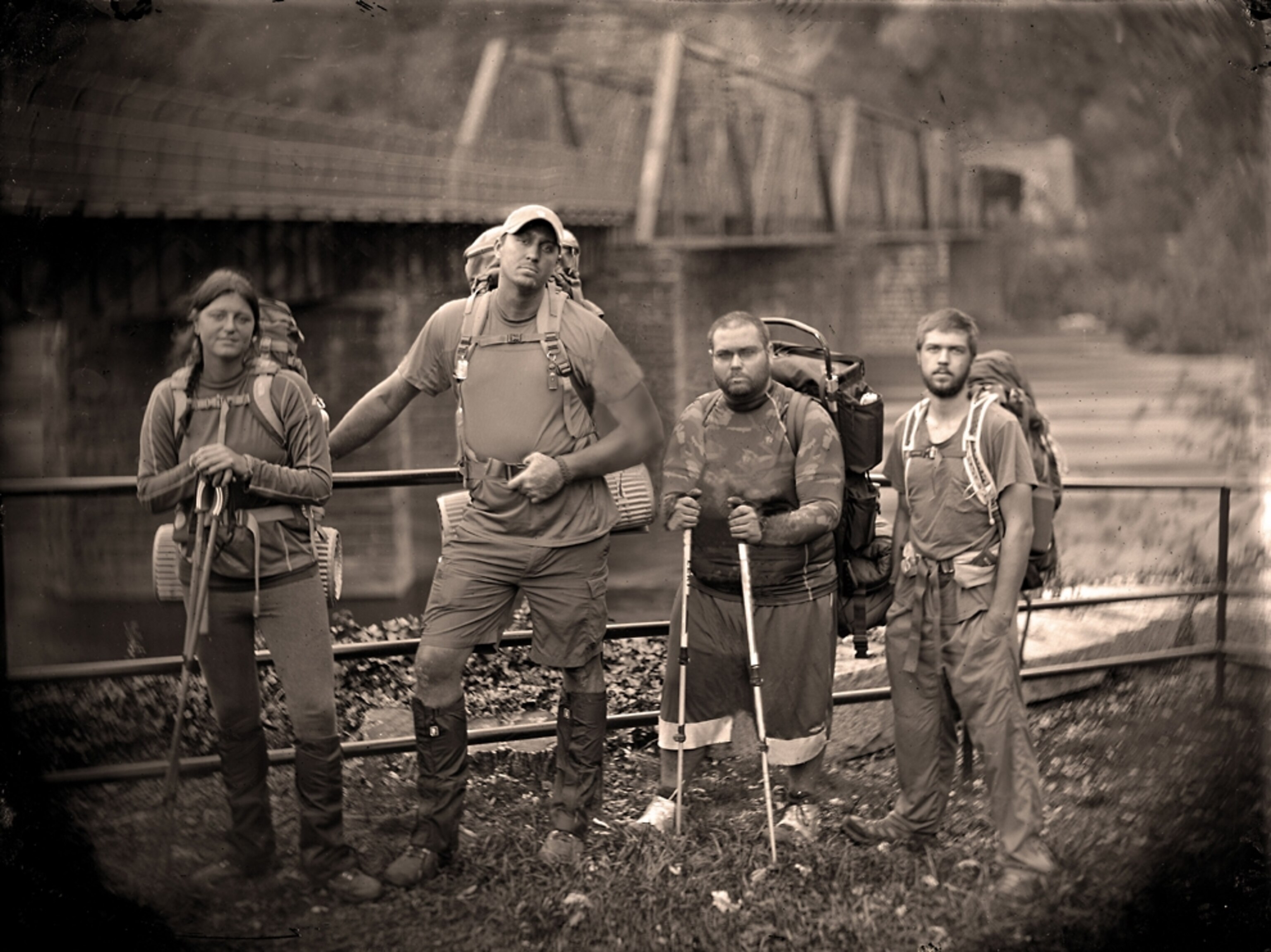 Hikers near Harpers Ferry