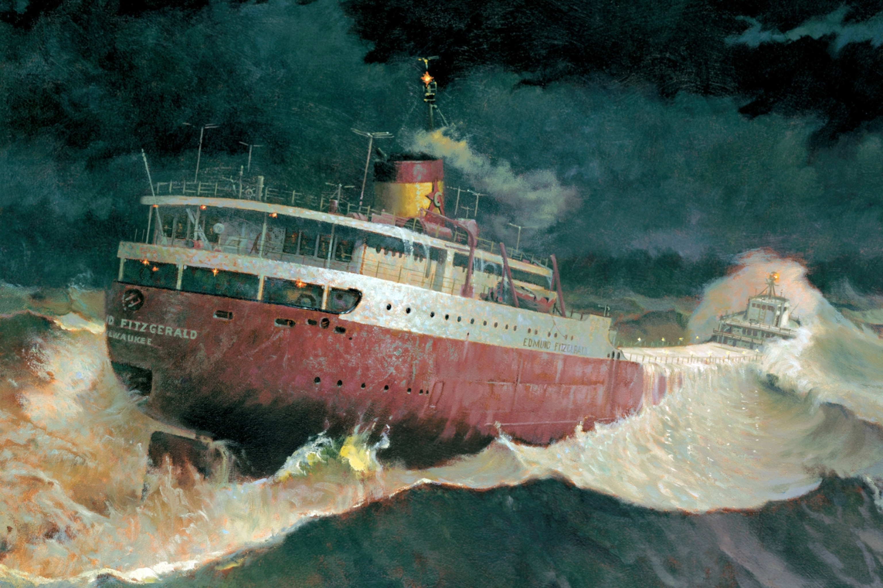 No one knows what sank the Edmund Fitzgerald. But there are clues. |  National Geographic