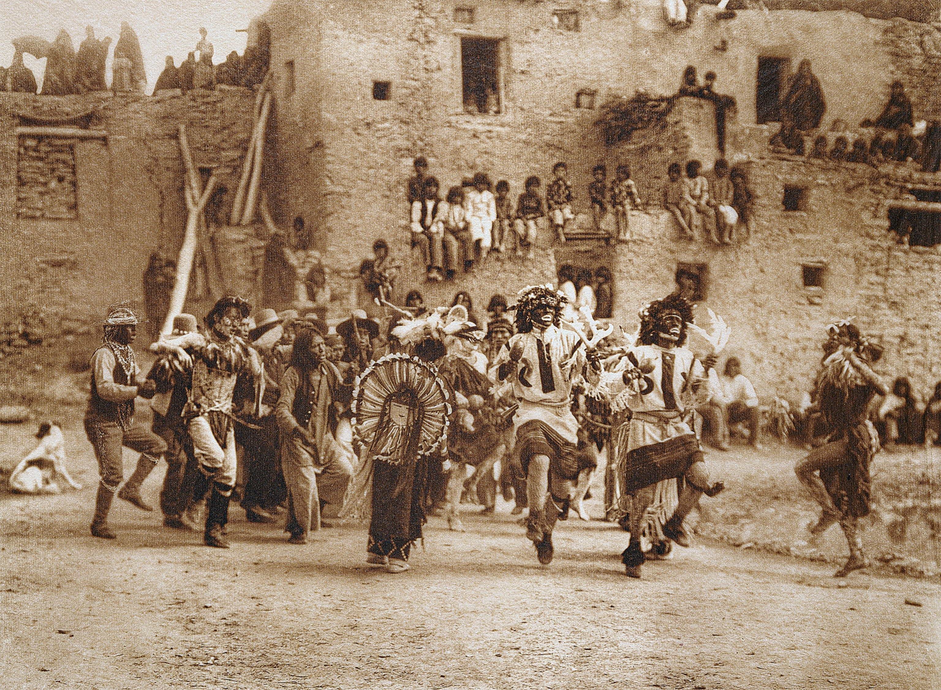 Hopi perform the Buffalo Dance.