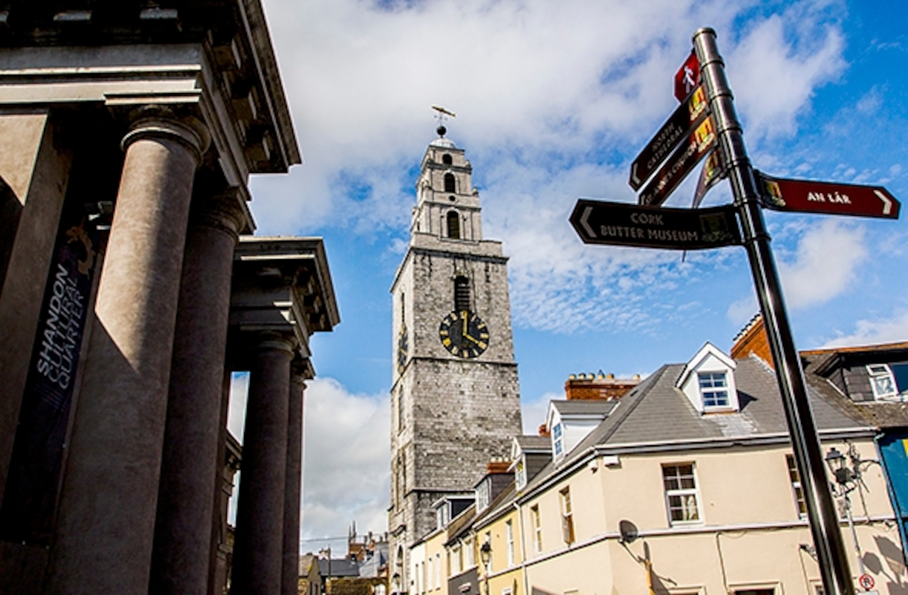 Tip: Spot the 13-foot long weathervane shaped like a gold salmon on top of the St. Anne's bell tower. (Photograph by kaiban, Flickr