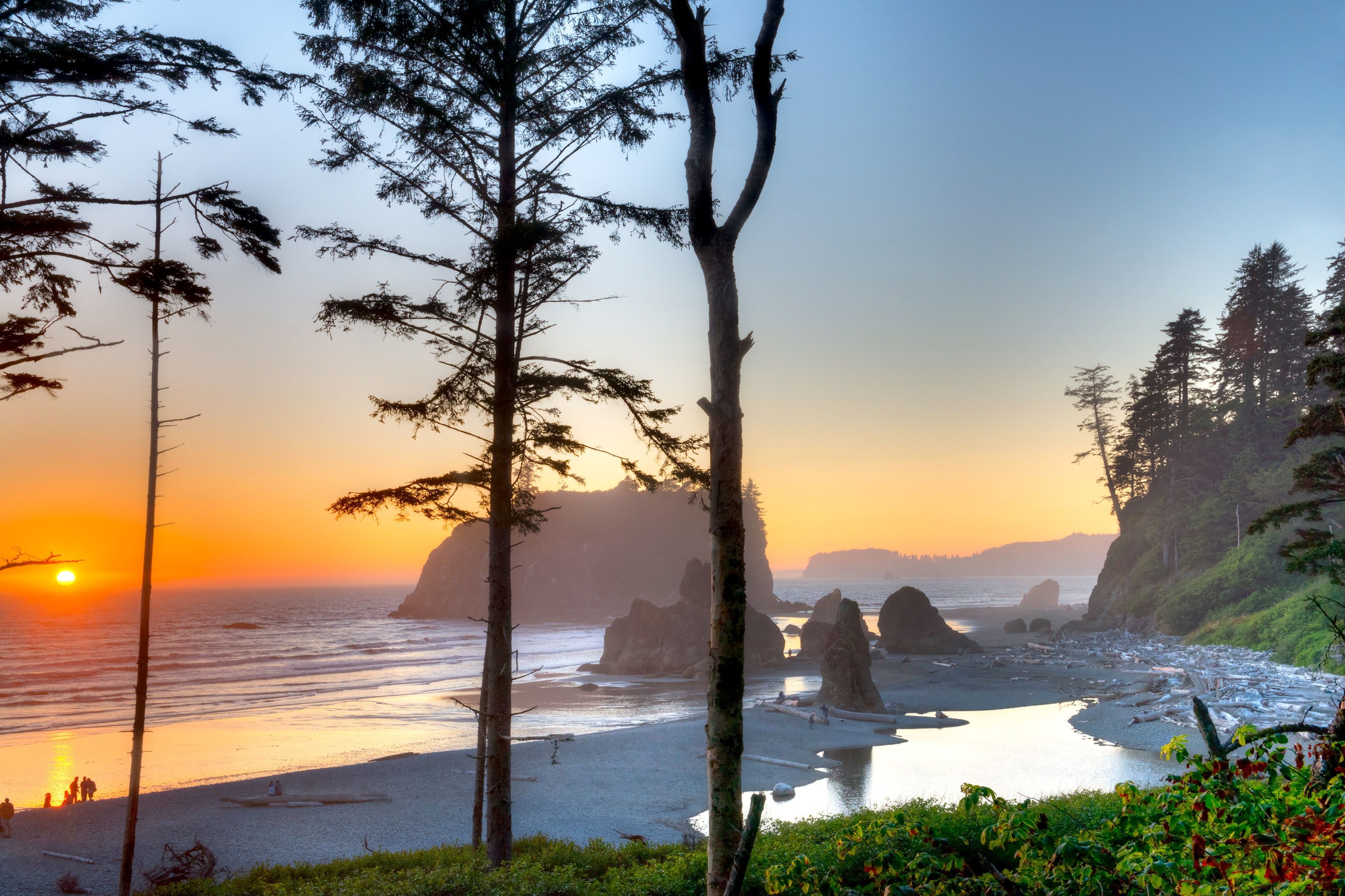 Ruby Beach in Olympic National Park, Washington