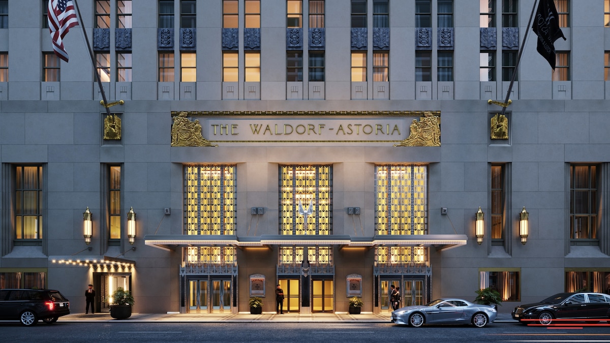 Inside the iconic Waldorf Astoria in New York