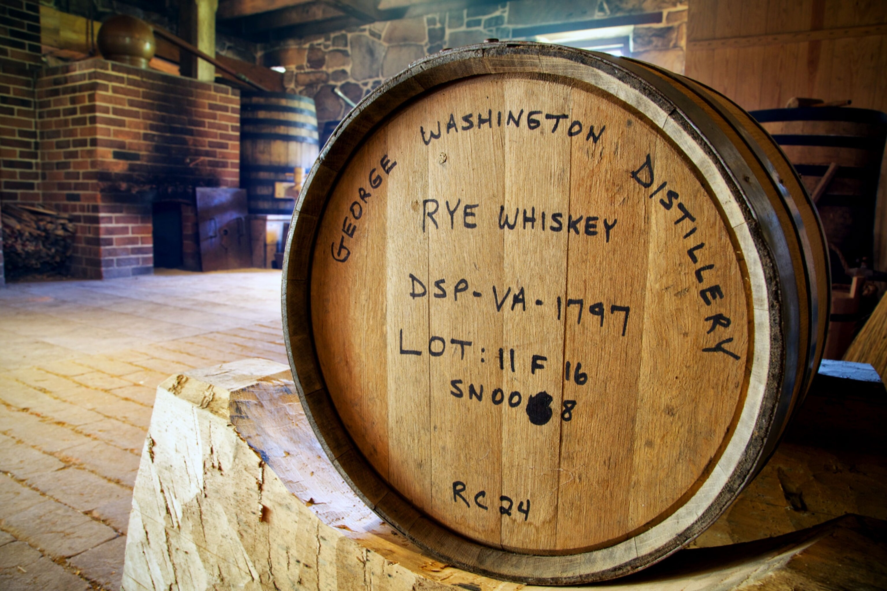 The distillery at Mount Vernon, April 2014