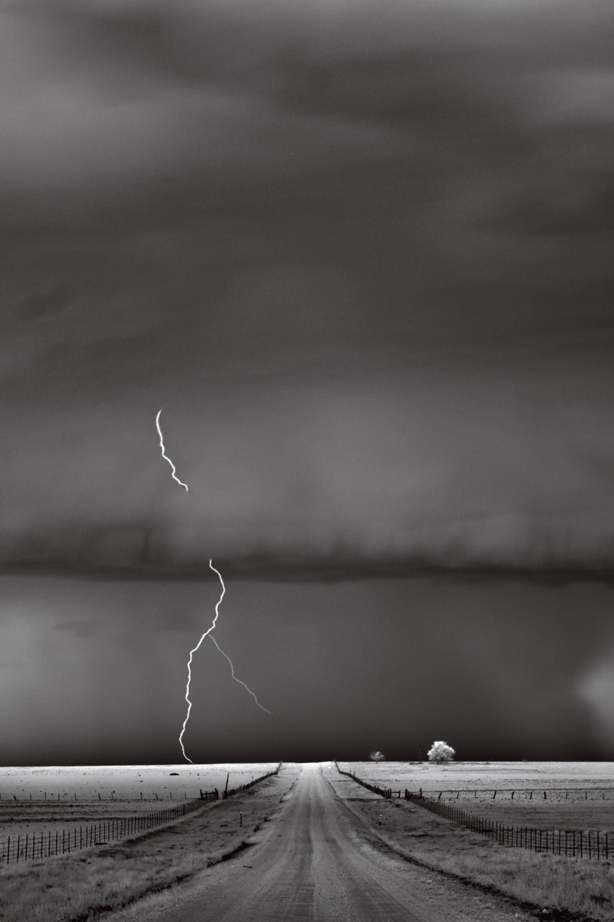 Black And White Storm Wallpaper