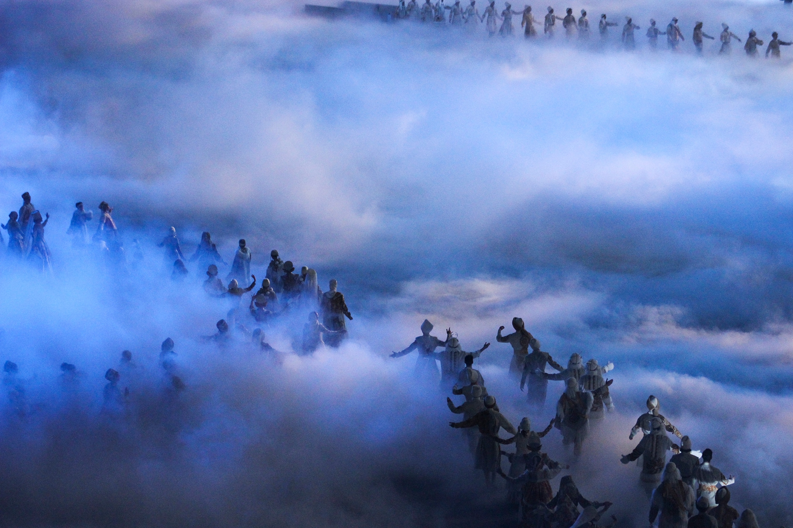 the opening ceremonies.